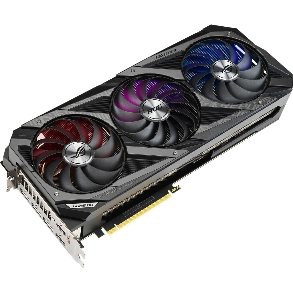 Asus Grafikkarte »ROG-STRIX-RTX3080-O12G-GAMING«, 12 GB, GDDR6X