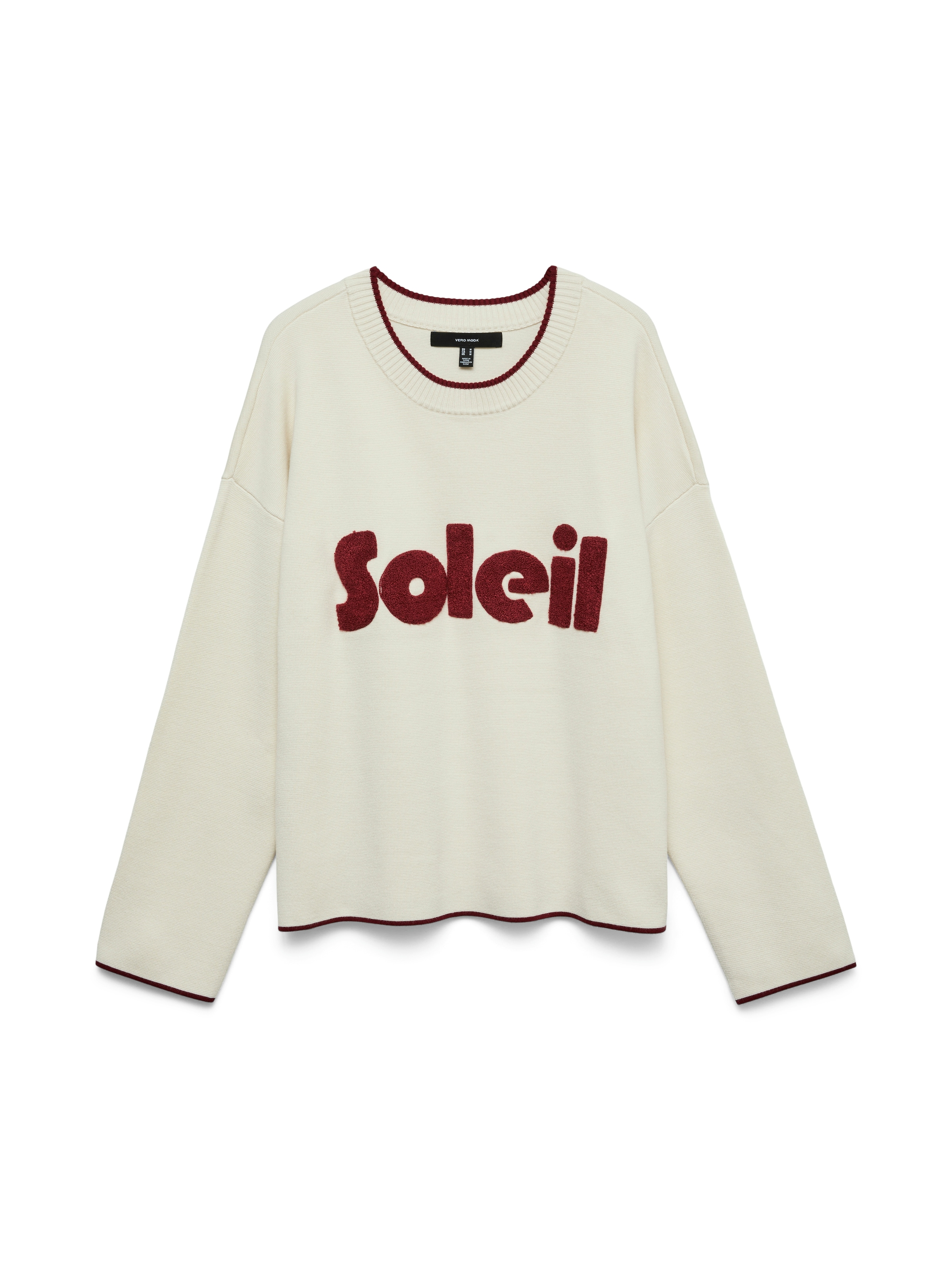 Vero Moda Strickpullover »VMWILLOW FULLNEEDLE LS O-NECK PULLOVER« Viskosemischung, regular fit