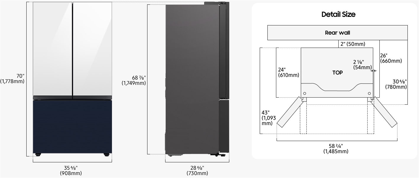 Samsung French Door »RF24BB620EB1«