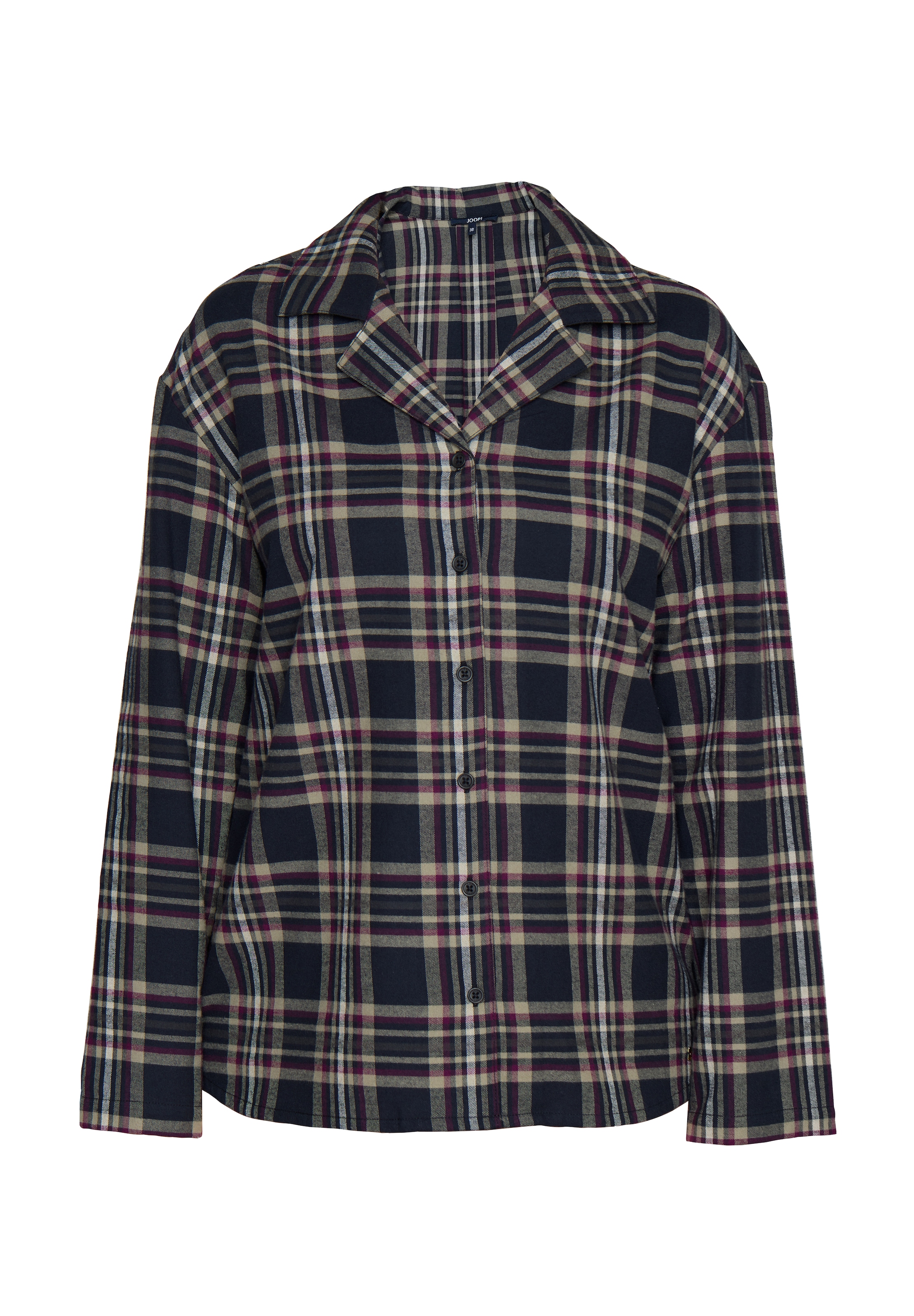JOOP! Pyjamaoberteil »Alpine Mix & Match (woven cotton)« bequeme Passform, mit Langarm, alpiner Stil, für Homewear geeignet