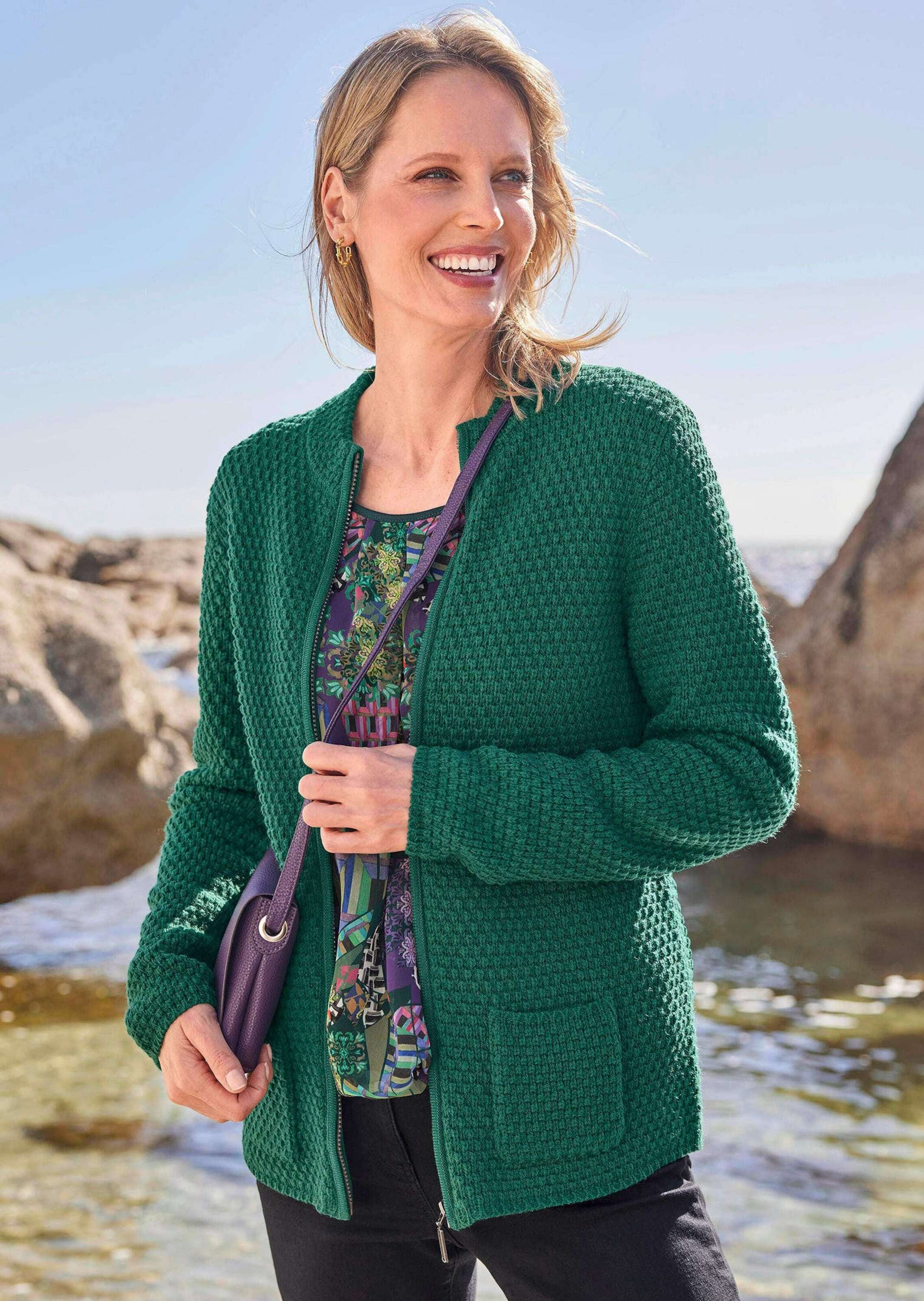 GOLDNER Strickpullover »Strickjacke«