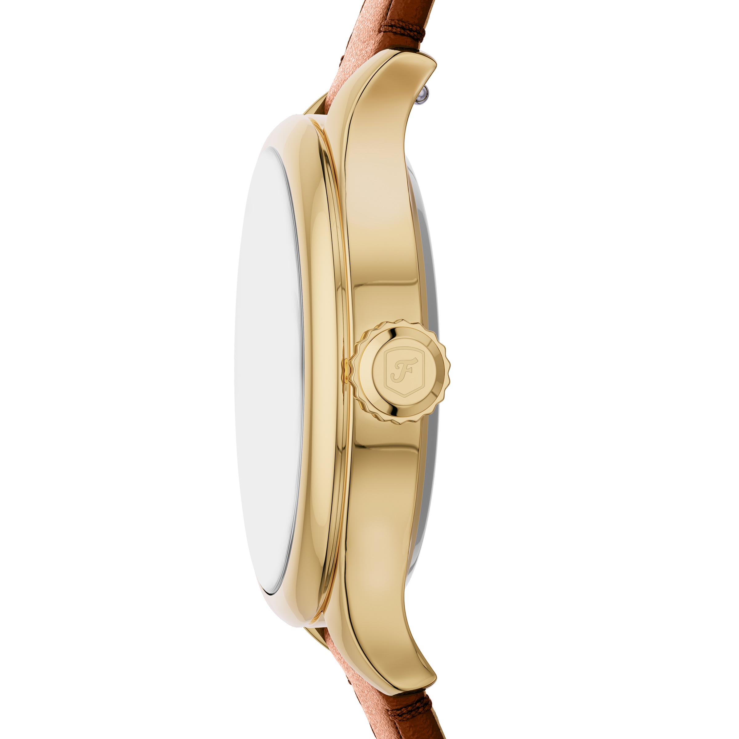 Fossil Quarzuhr »GILMORE«, Armbanduhr, Damenuhr, Lederarmband, analog