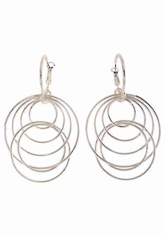 J.Jayz Paar Ohrhänger »mit beweglichen Ringen«, (1 tlg.) kaufen