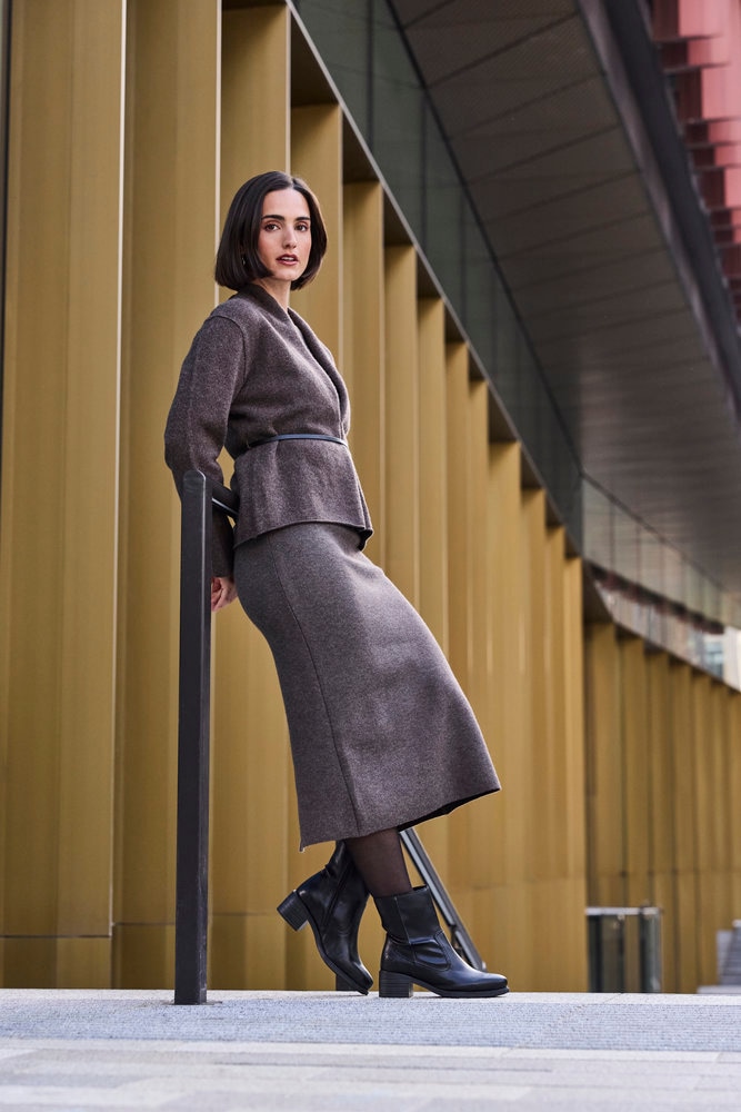 Rieker Stiefelette  Boots, Klassik-Stiefelette mit Blockabsatz