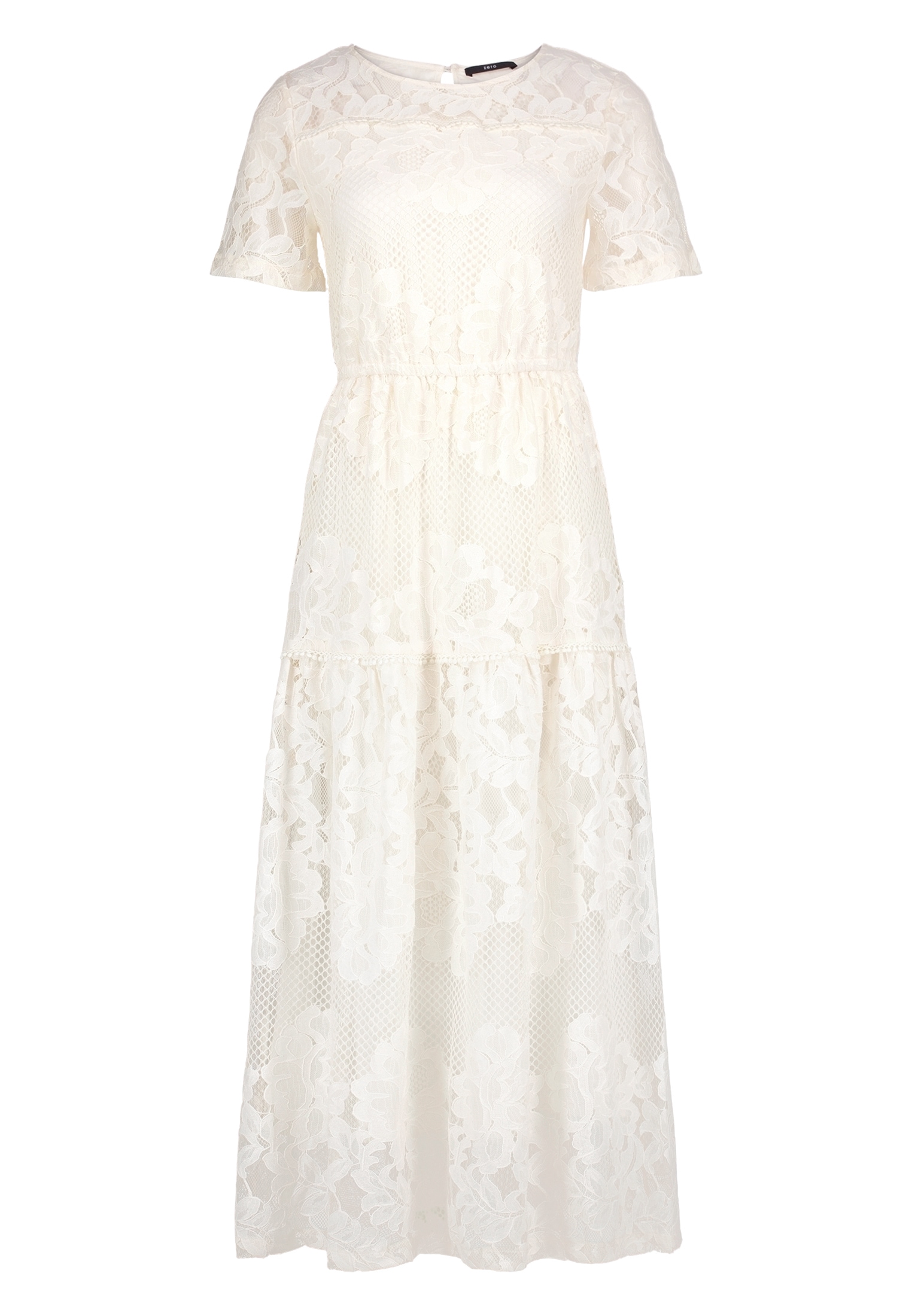 Zero Maxikleid »Maxikleid kurzarm«