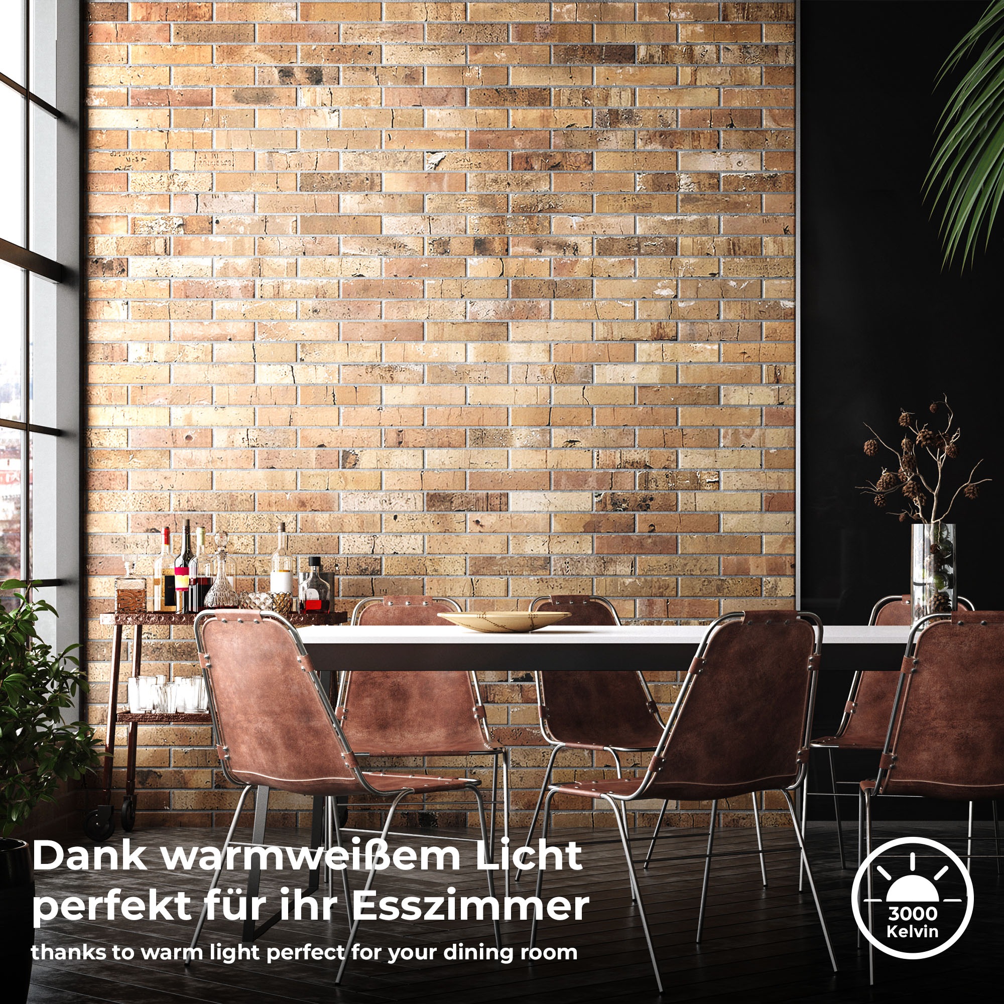 B.K.Licht LED Bad-Einbauleuchte, 6er-Set, Schutzart IP44,  Ø 11,7 cm, inkl. LED Leuchtmittel