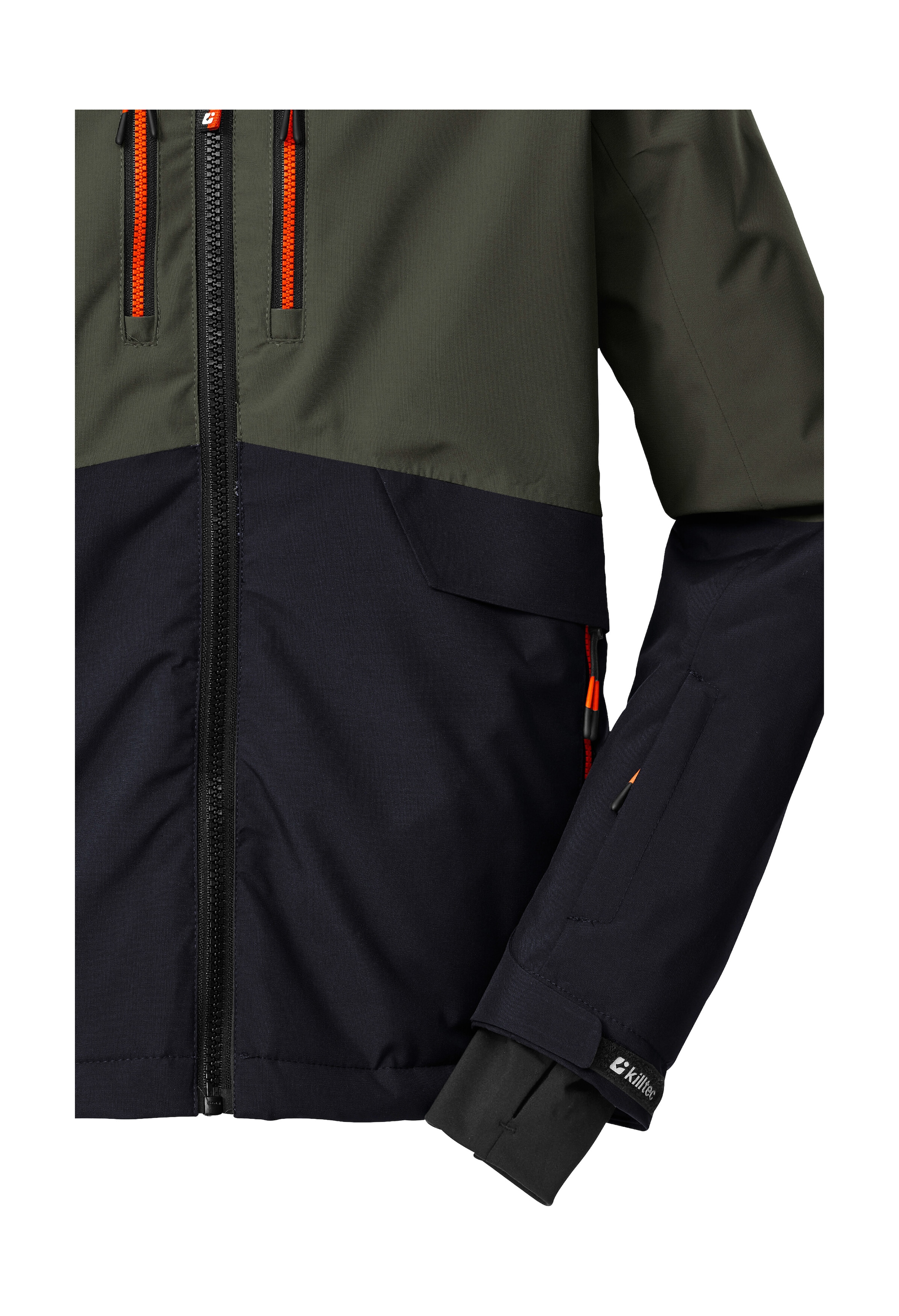 Killtec Skijacke »KSW 201 BYS SKI JCKT«, Stylische, wasser- und winddichte Skijacke mit reflektierenden Details