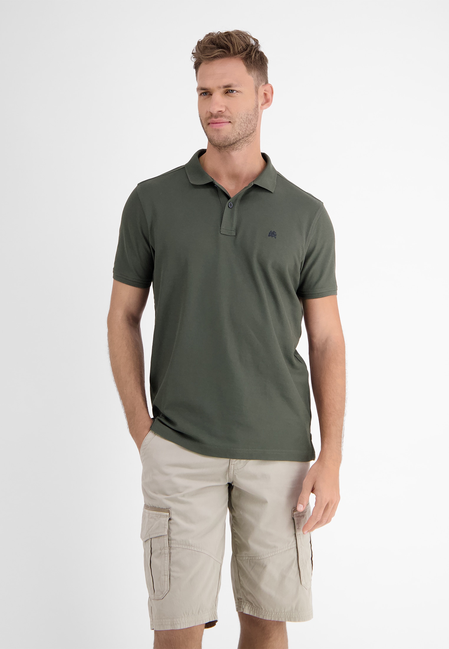 LERROS Poloshirt »LERROS Klassischer Polostyle in *Cool & Dry* Piquéqualität«