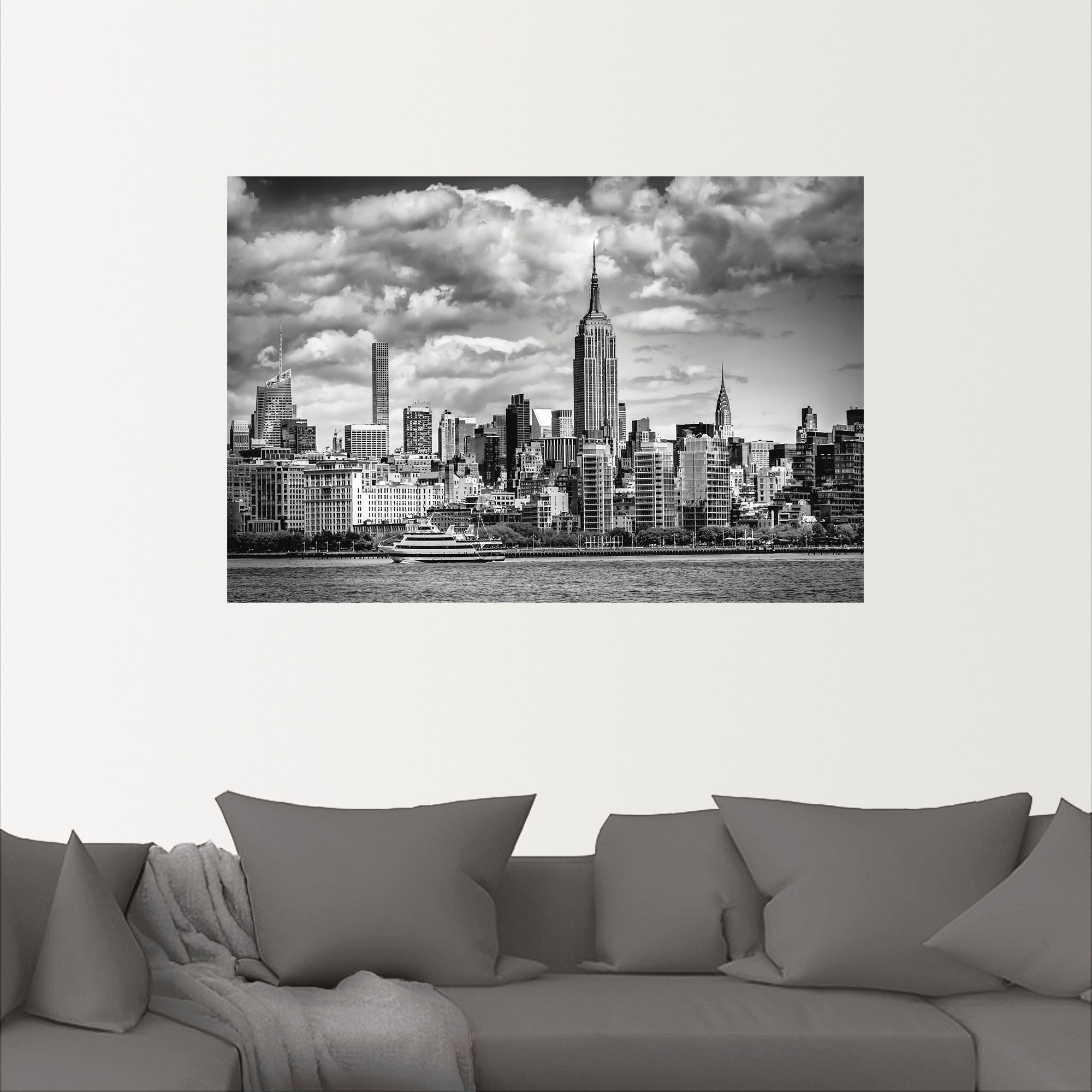 Artland Wandfolie »Midtown Manhattan«, New York, (1 St.), selbstklebend