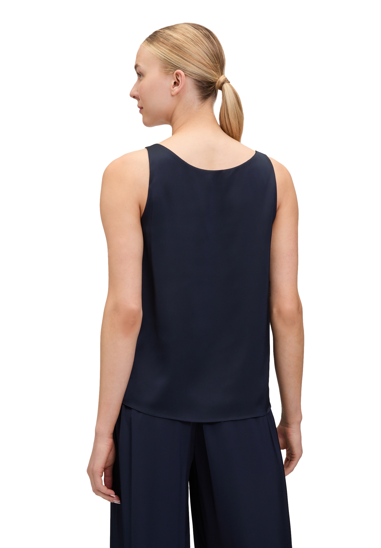 Vera Mont Satinbluse »Satin-Bluse mit V-Ausschnitt«