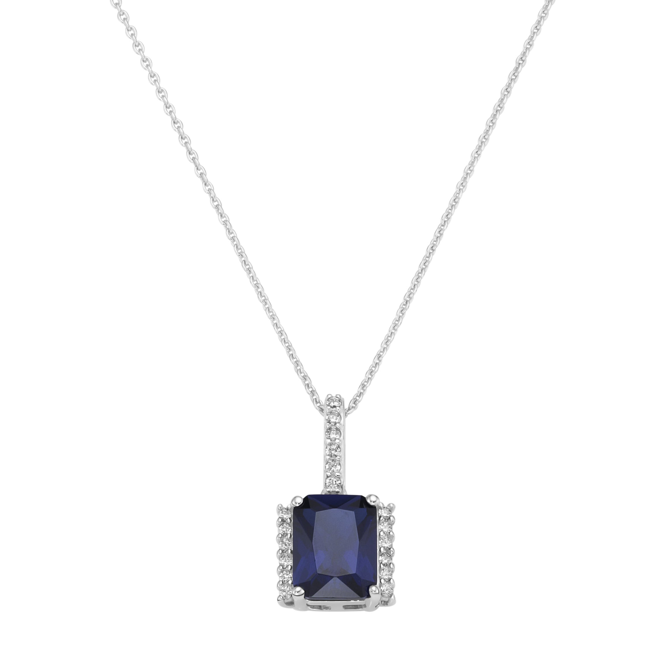 Smart Jewel Kette mit Anhänger »Kette Anhänger m. Zirkonia, Silber 925/-«