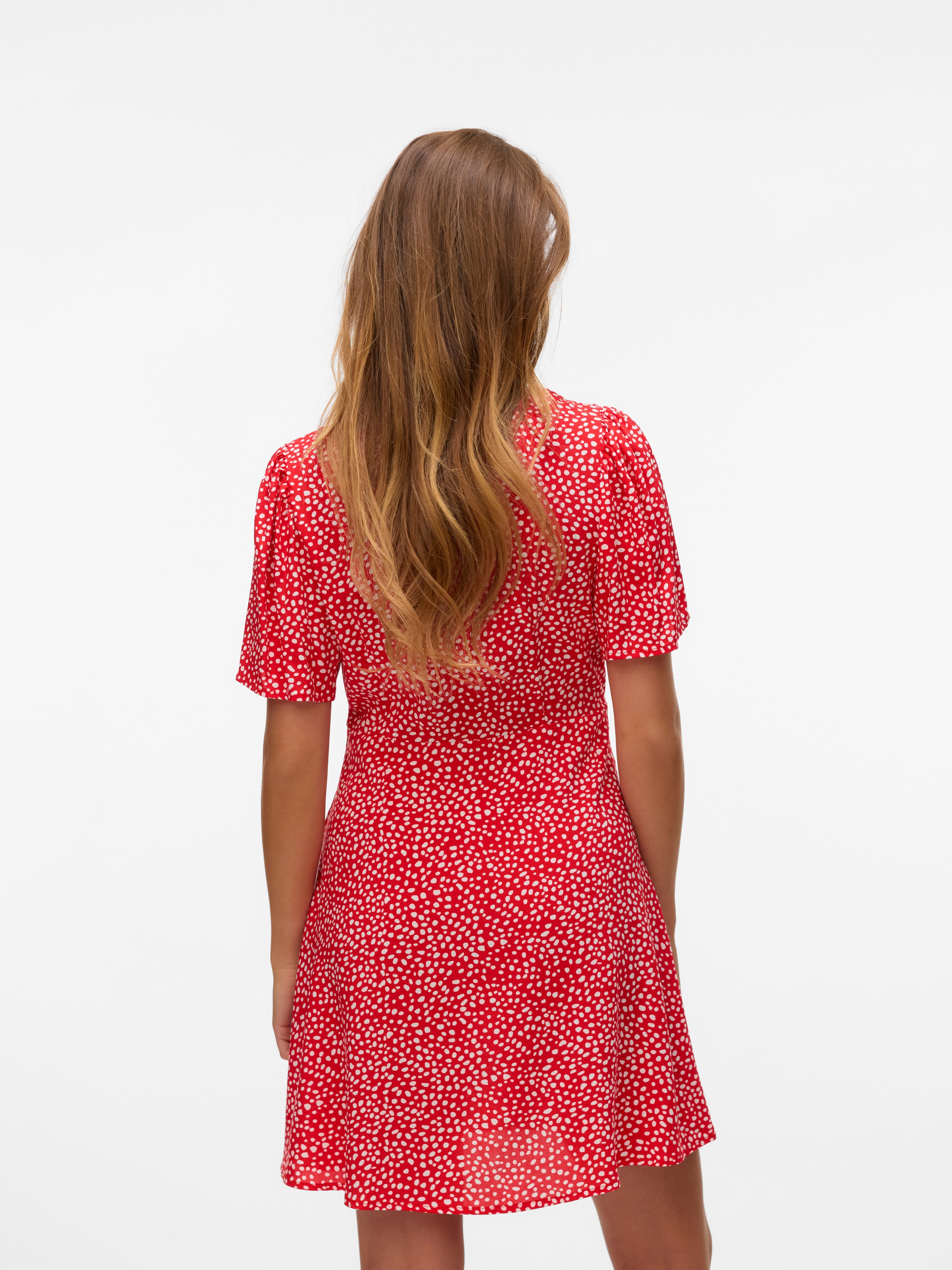 Vero Moda Minikleid »VMALBA SS SHORT DRESS WVN NOOS«