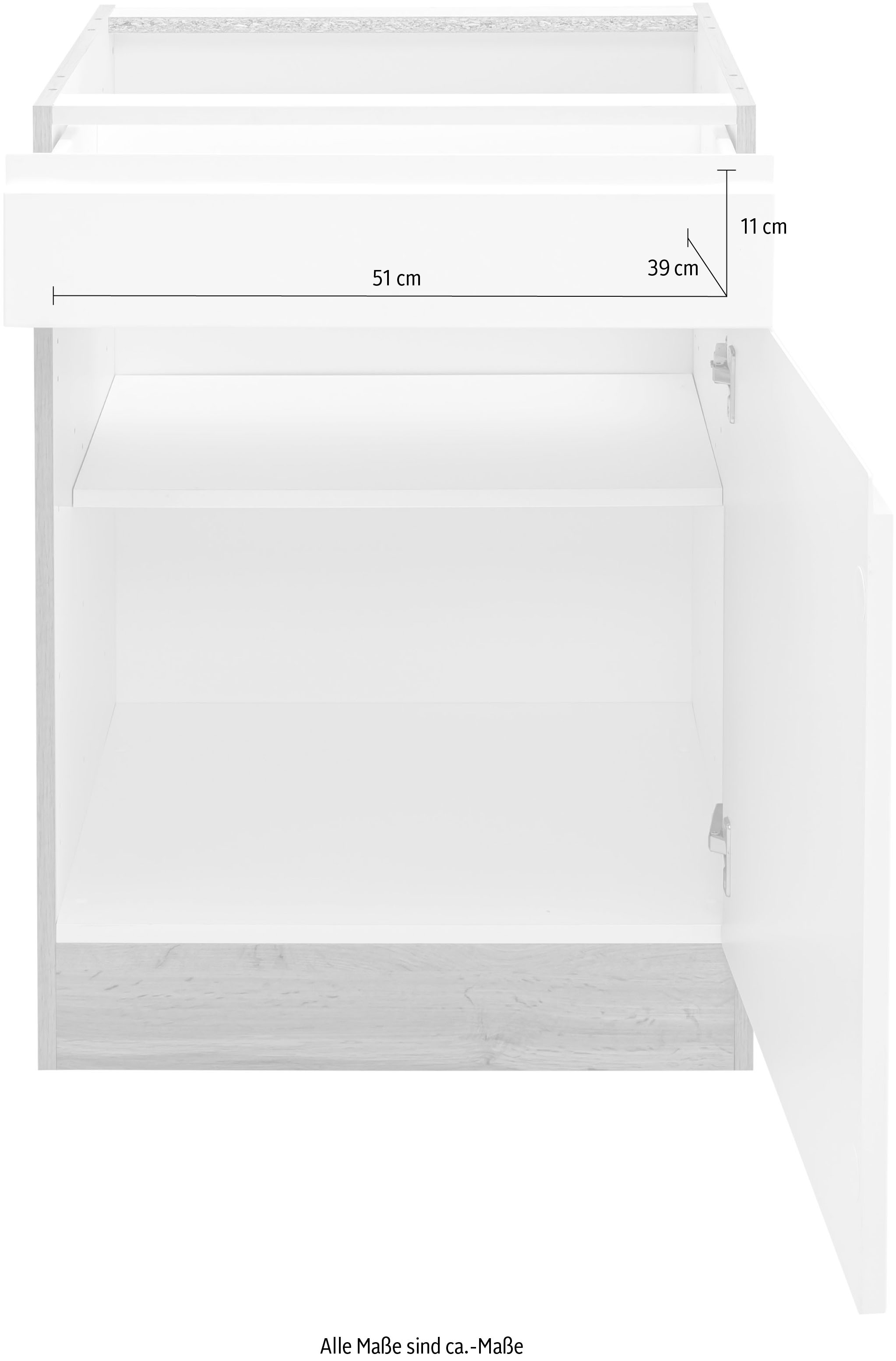 KOCHSTATION Unterschrank »KS-Bruneck«, >>Bruneck