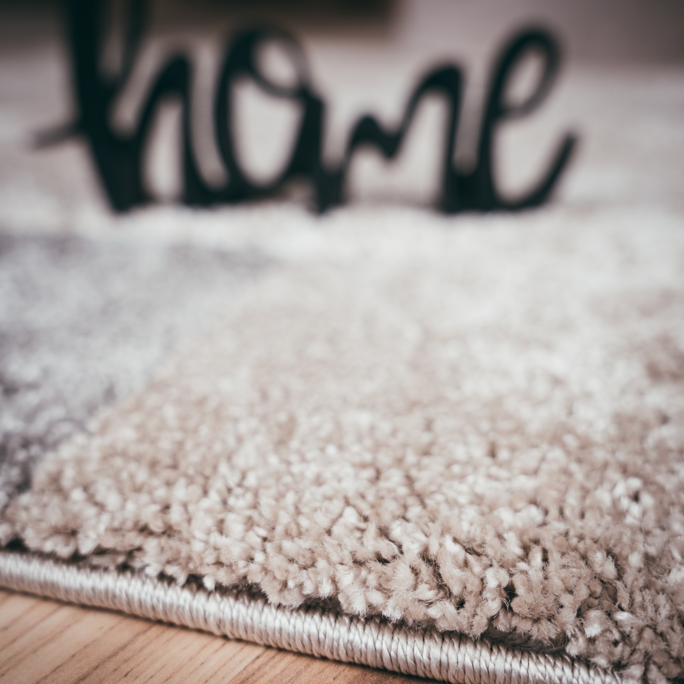 Obsession Teppich »My Frisco 281« rechteckig 12 mm Höhe Uni Farben, mit moderner Bordüre, Wohnzimmer, Schlafzimmer