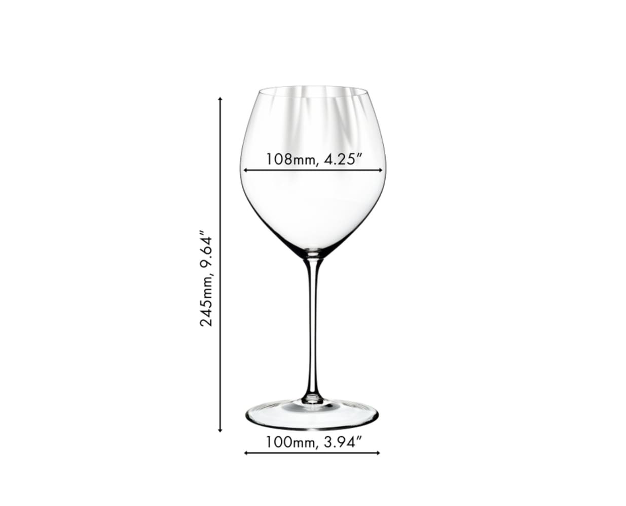 RIEDEL THE WINE GLASS COMPANY Weißweinglas »Chardonnay Gläser Performance 727 ml 2er Set transparent« Spülmaschinengeeignet