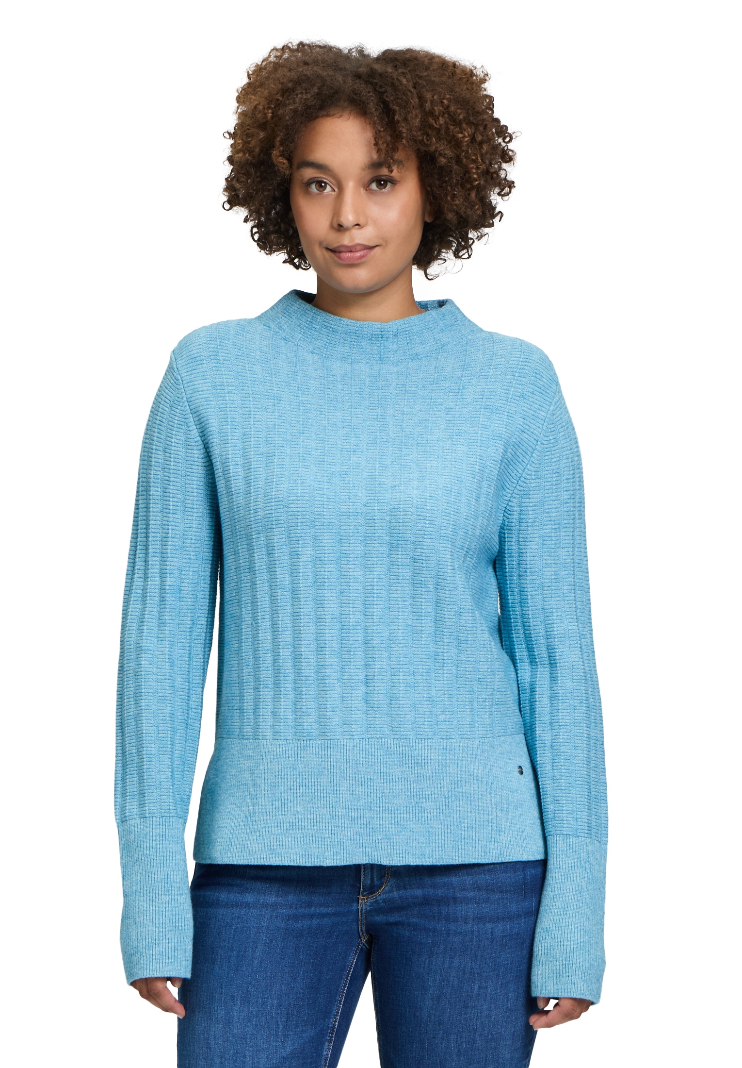 Betty&Co Strickpullover »Strickpullover mit Struktur«