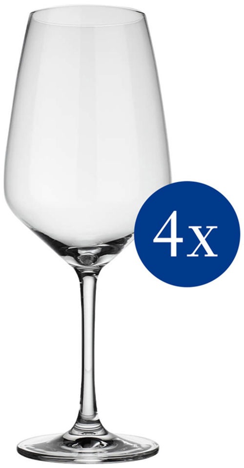 vivo Villeroy & Boch Group Rotweinglas »Voice Basic«, (Set, 4 tlg.)