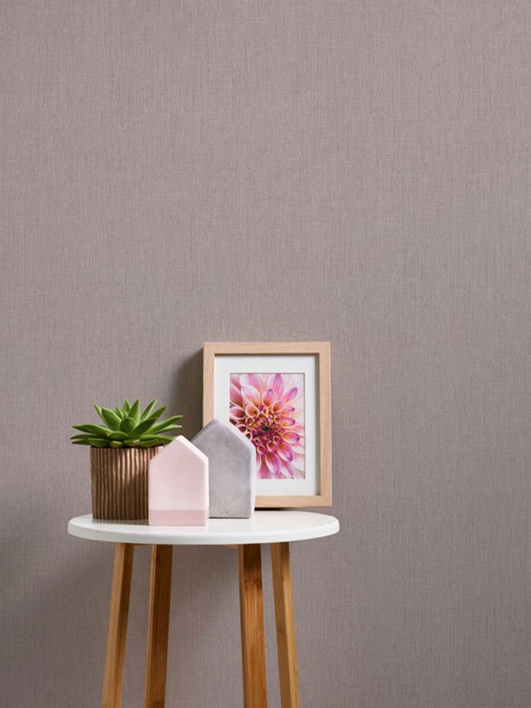 living walls Vliestapete »Stories of Life Vliestapete Braun Tapete mit Leinenstruktur« Leinenoptik | einfarbig | uni leicht strukturiert Unitapete für Schlafzimmer Küche und Flur Tapeten Wohnzimmer modern