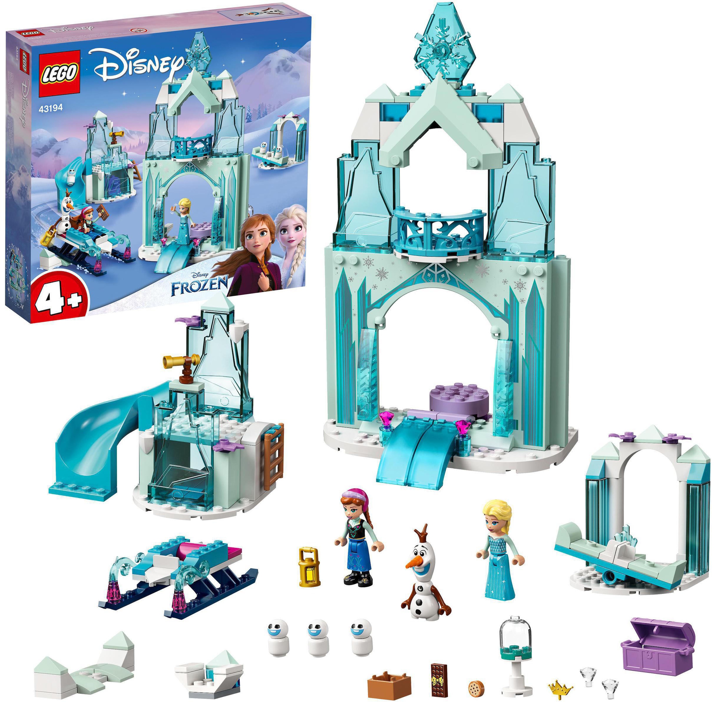 LEGO® Konstruktionsspielsteine »Annas und Elsas Wintermärchen (43194), LEGO® Disney Frozen«, (154 St.), Made in Europe