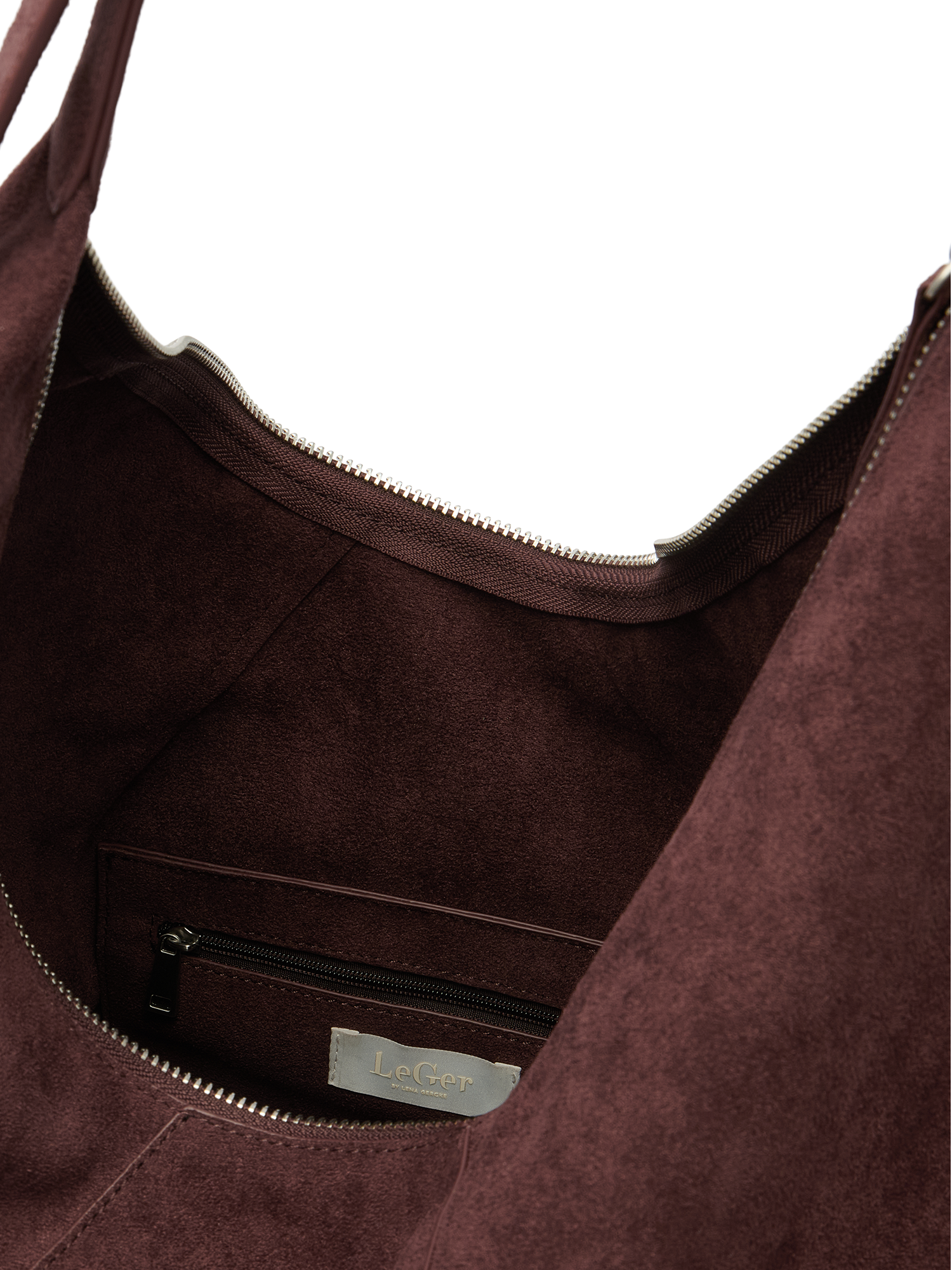 LeGer Hobo »Celia« Damen Tragetasche mit Steppnaht