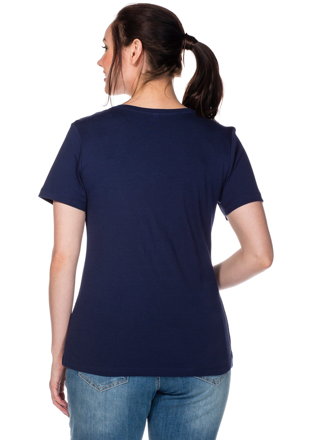 Sheego T-Shirt »T-Shirt«, (1 tlg.)
