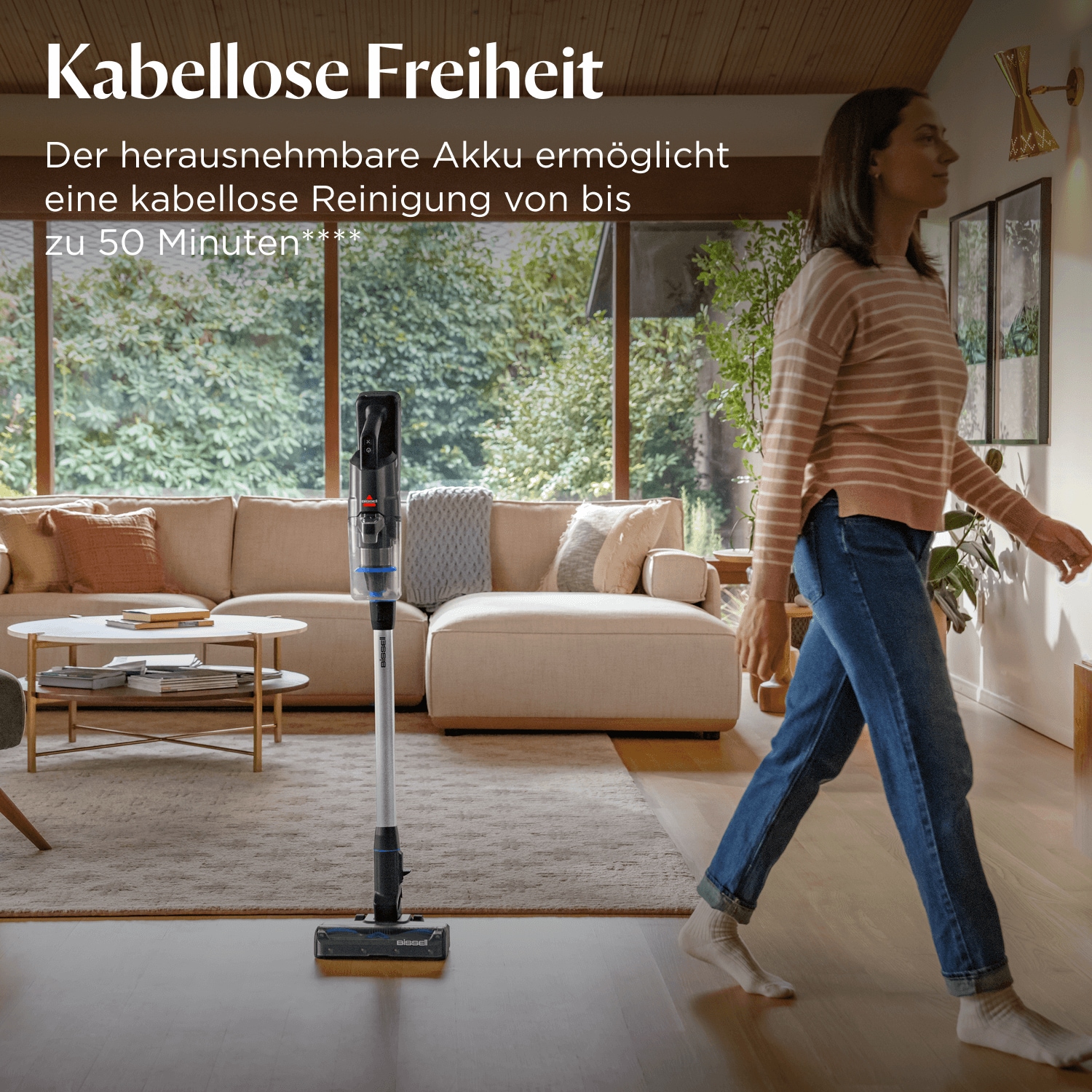 Bissell Akku-Stielstaubsauger »4093N PowerClean FurGuard Select«