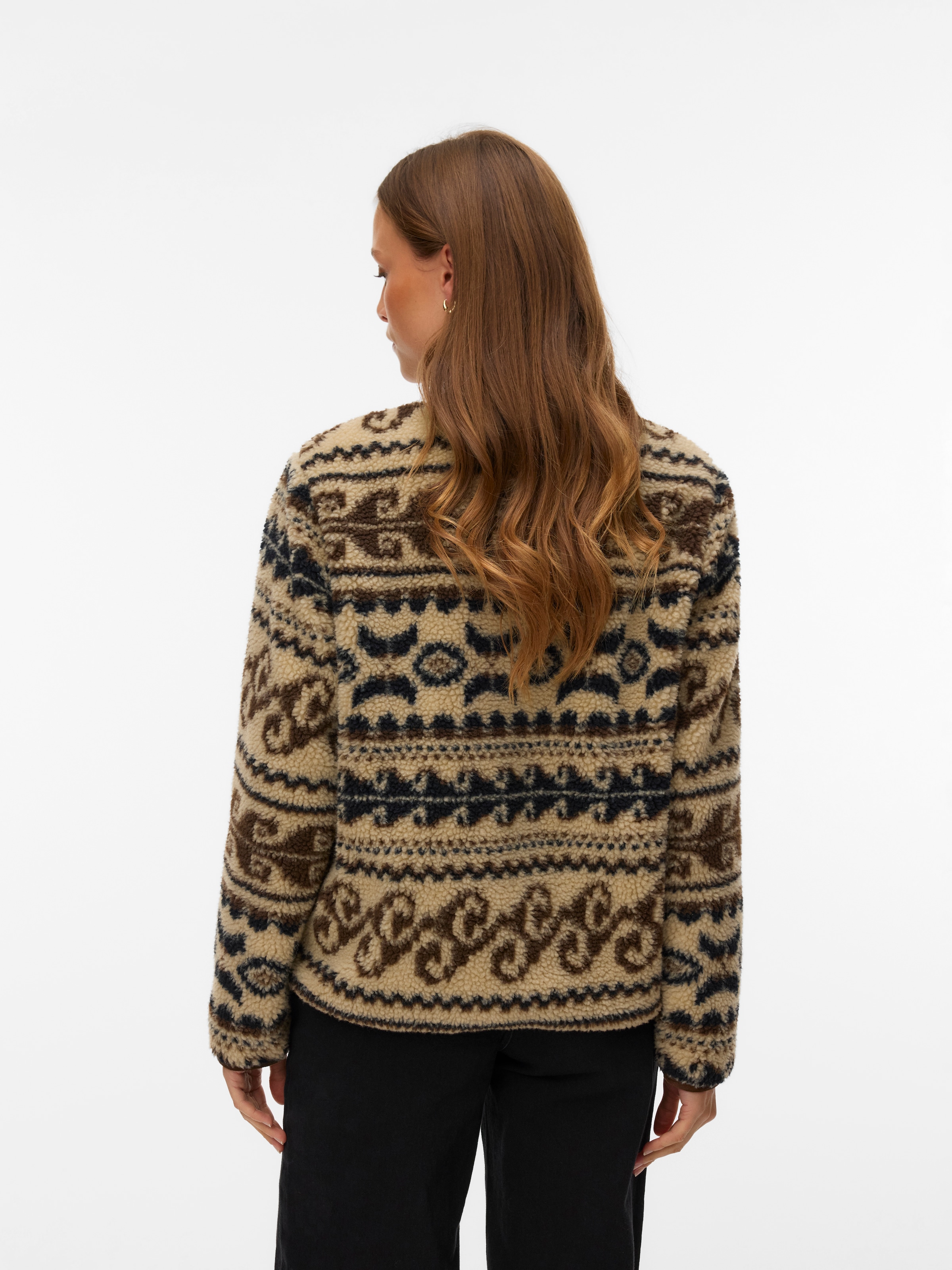 Vero Moda Fleecejacke »VMLINDAU SHORT JACKET« Polyester