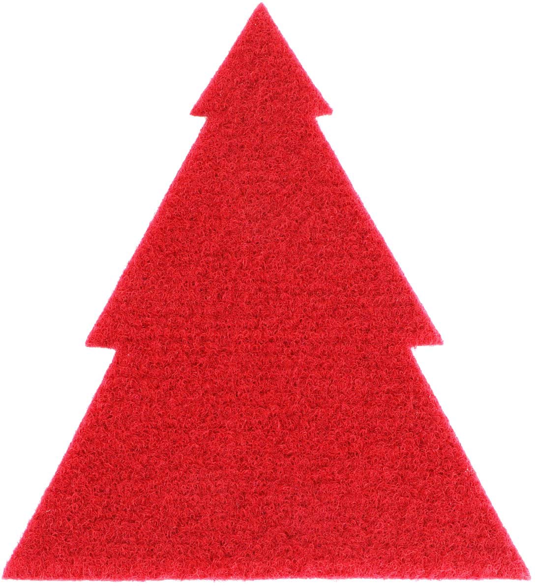 Primaflor-Ideen in Textil Platzset »Tannenbaum, Weihnachtsdeko rot«, (Set, 6 St.), ideal als Besteckunterlage, Tischdeko oder Untersetzer