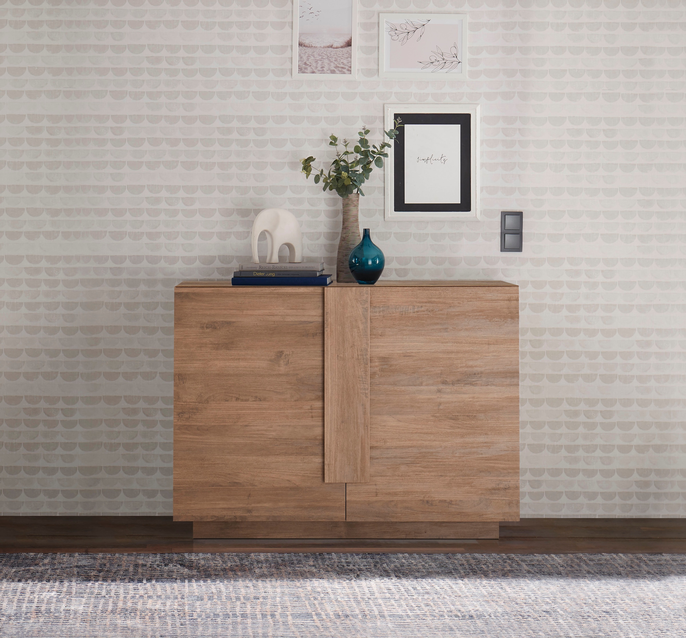 INOSIGN Sideboard »Jupiter«, Breite 121 cm mit 2 Türen