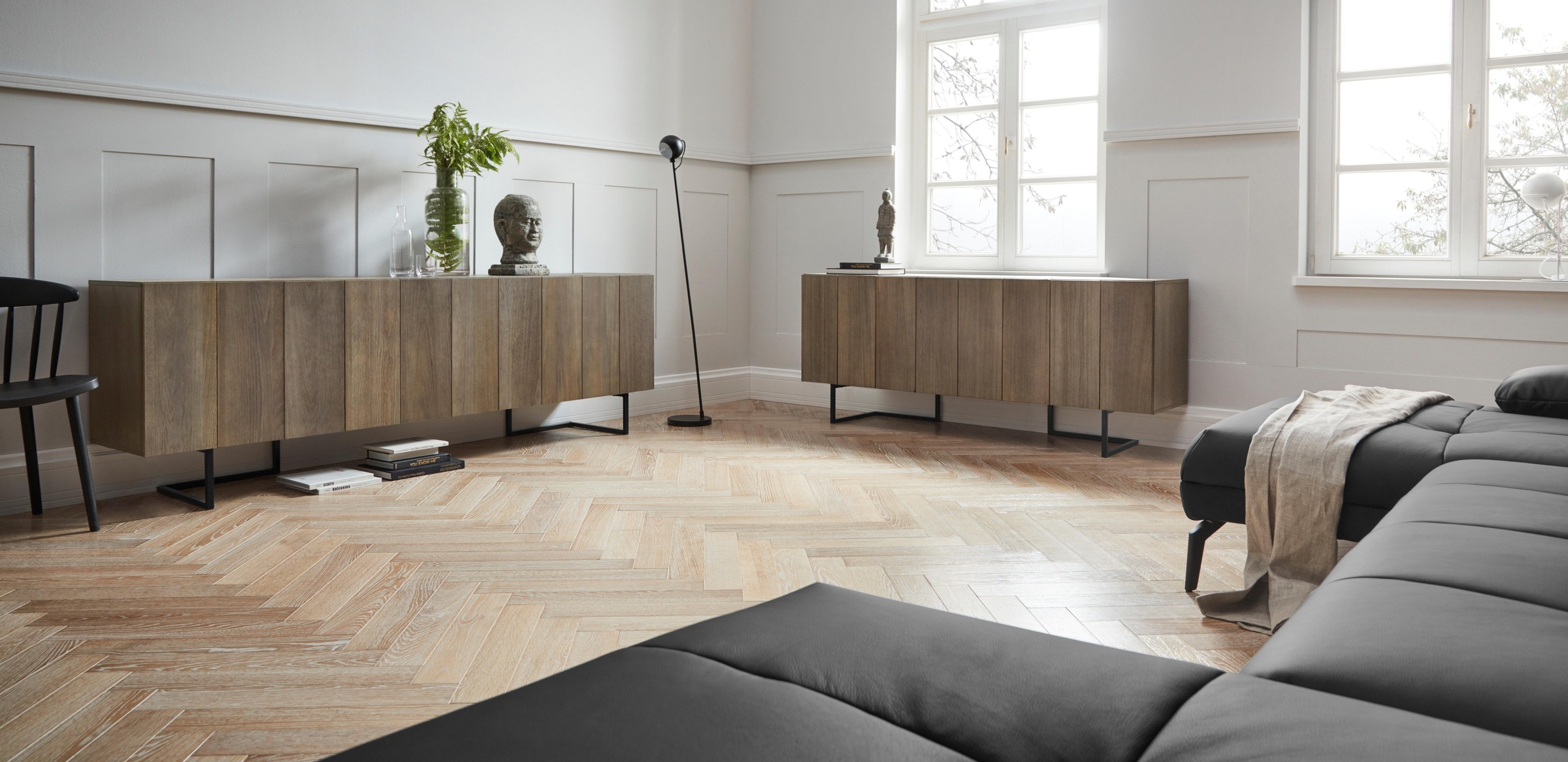 andas Wohnlandschaft »Stenlille Multifunktions-Sofa, U-Form«, incl. Sitztiefen-, Kopfteil- und Armteilverstellung