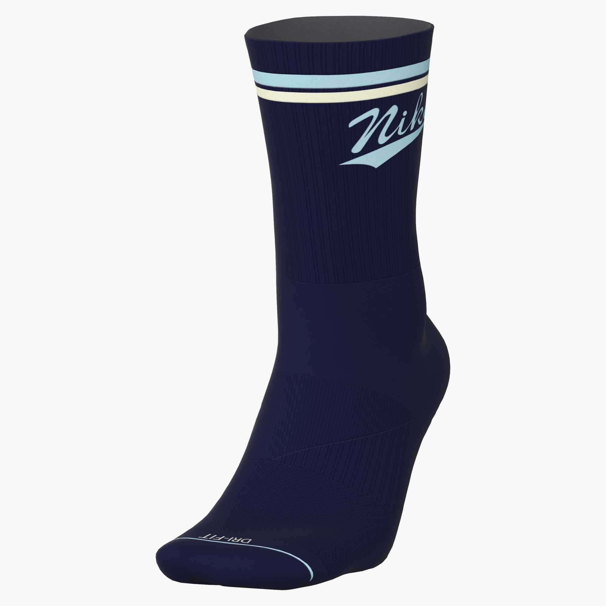 Nike Sportswear Funktionssocken »U NK ED PLS CRW 3PR LFESTL 144« für sportliche Aktivitäten, für Fitness, mit Band um das Fußgewölbe