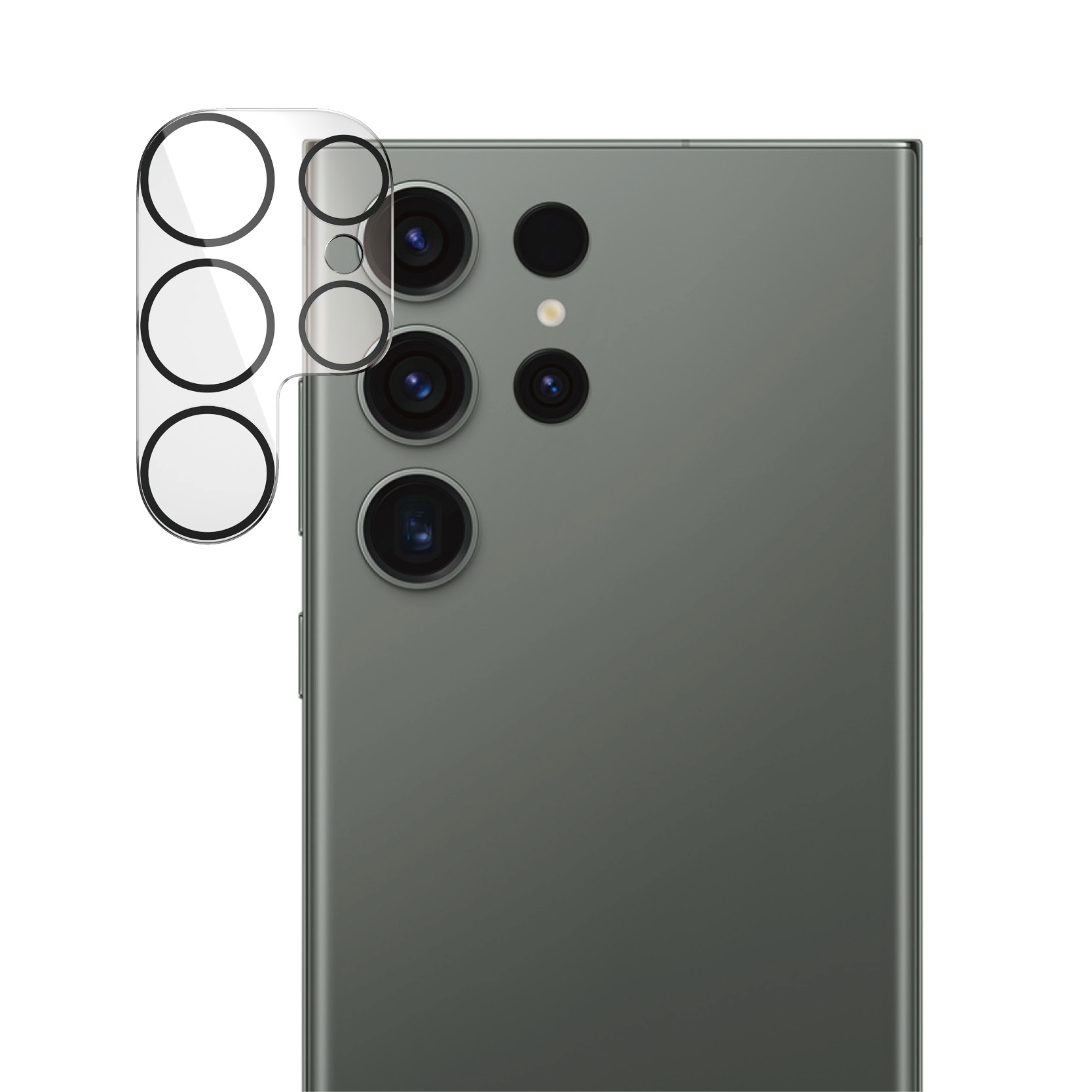 PanzerGlass Kameraschutzglas »PicturePerfect Camera Lens Protector«, für Samsung Galaxy S24 Ultra, Lens Cover, stoßfest, kratzbeständig