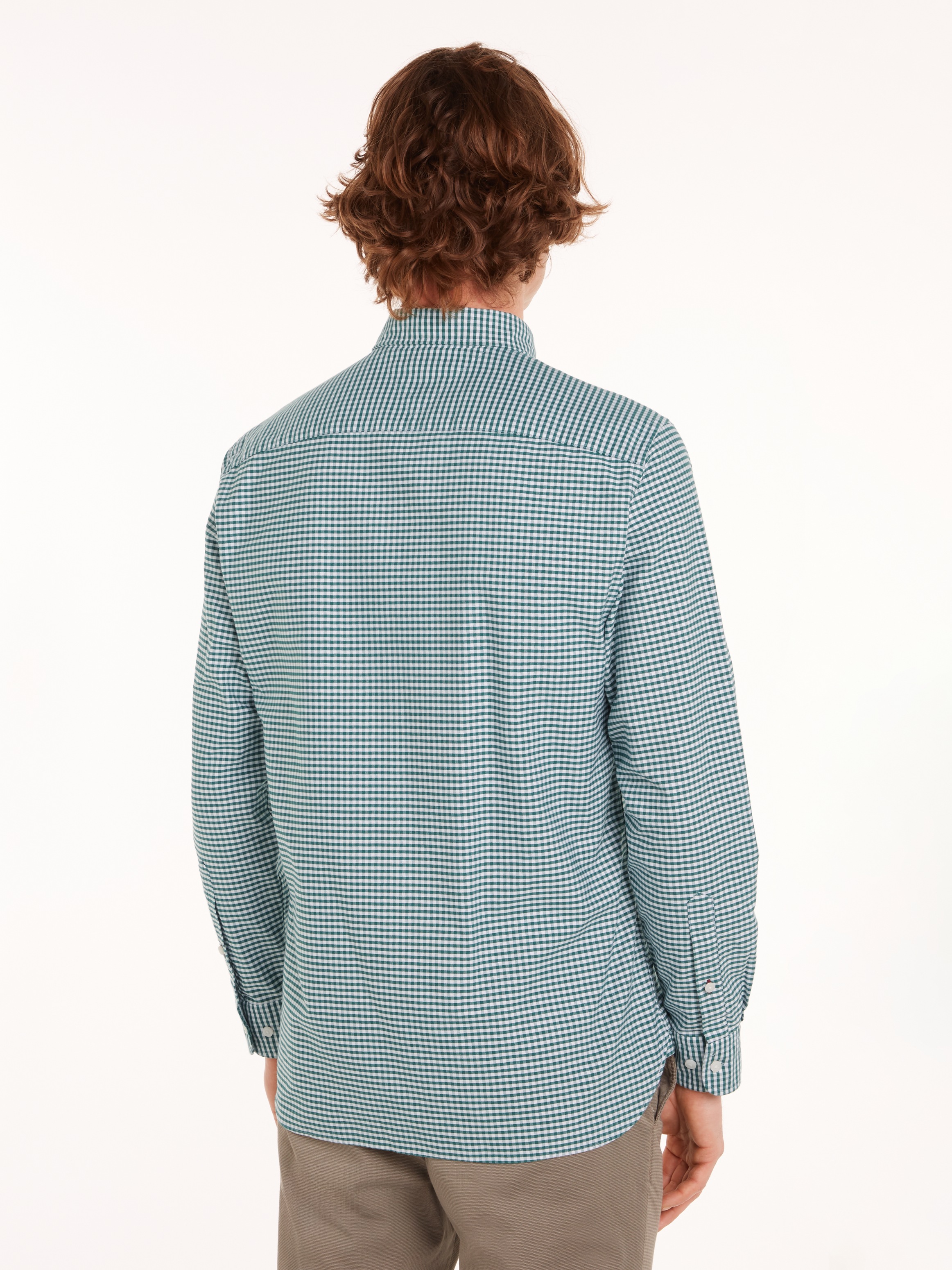Tommy Hilfiger Langarmhemd »HERITAGE OXFORD GINGHAM RF SHIRT«, mit modischem Klein-Karomuster