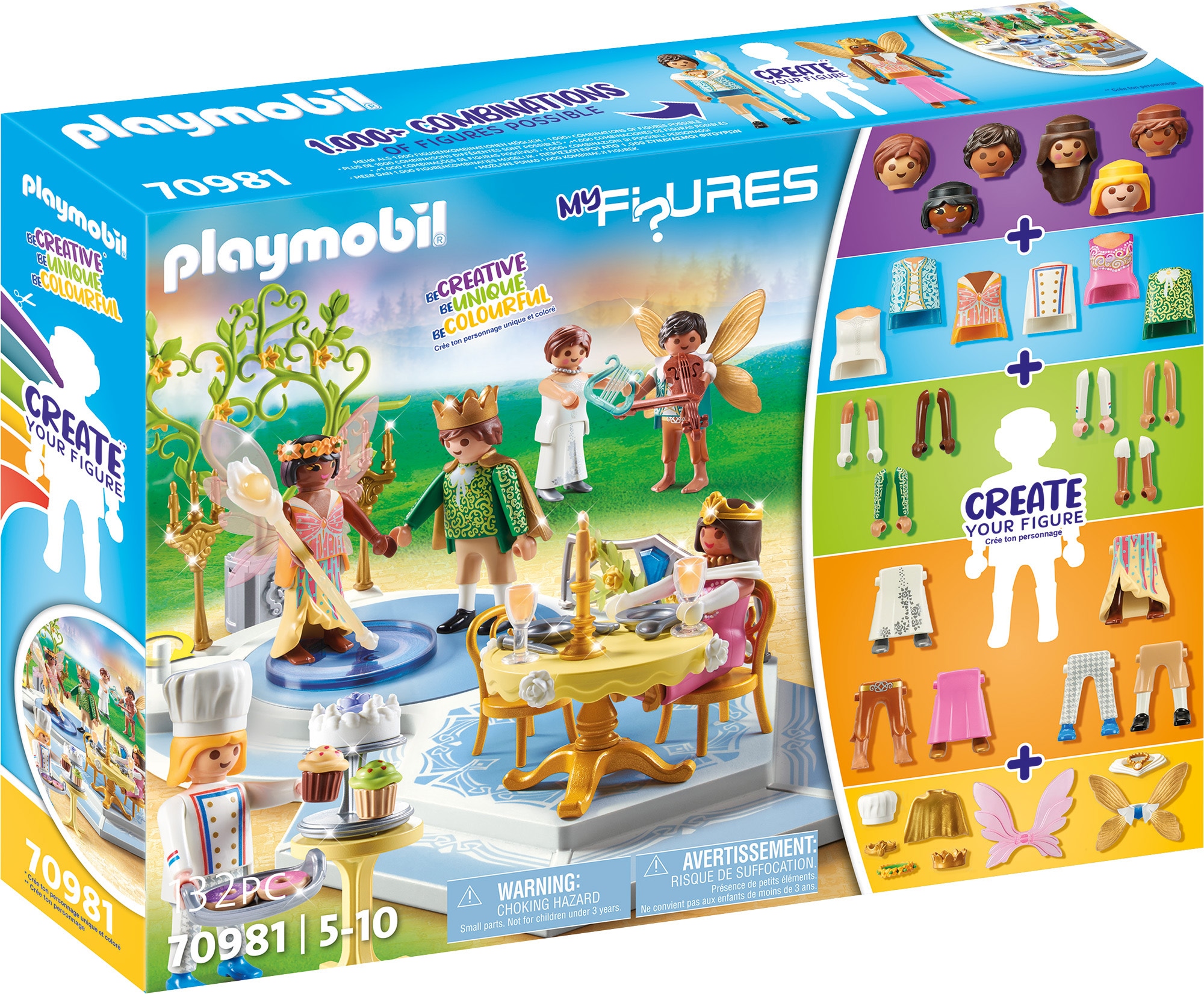 Playmobil® Konstruktions-Spielset »The Magic Dance (70981), My Figures«, (132 St.), Made in Europe