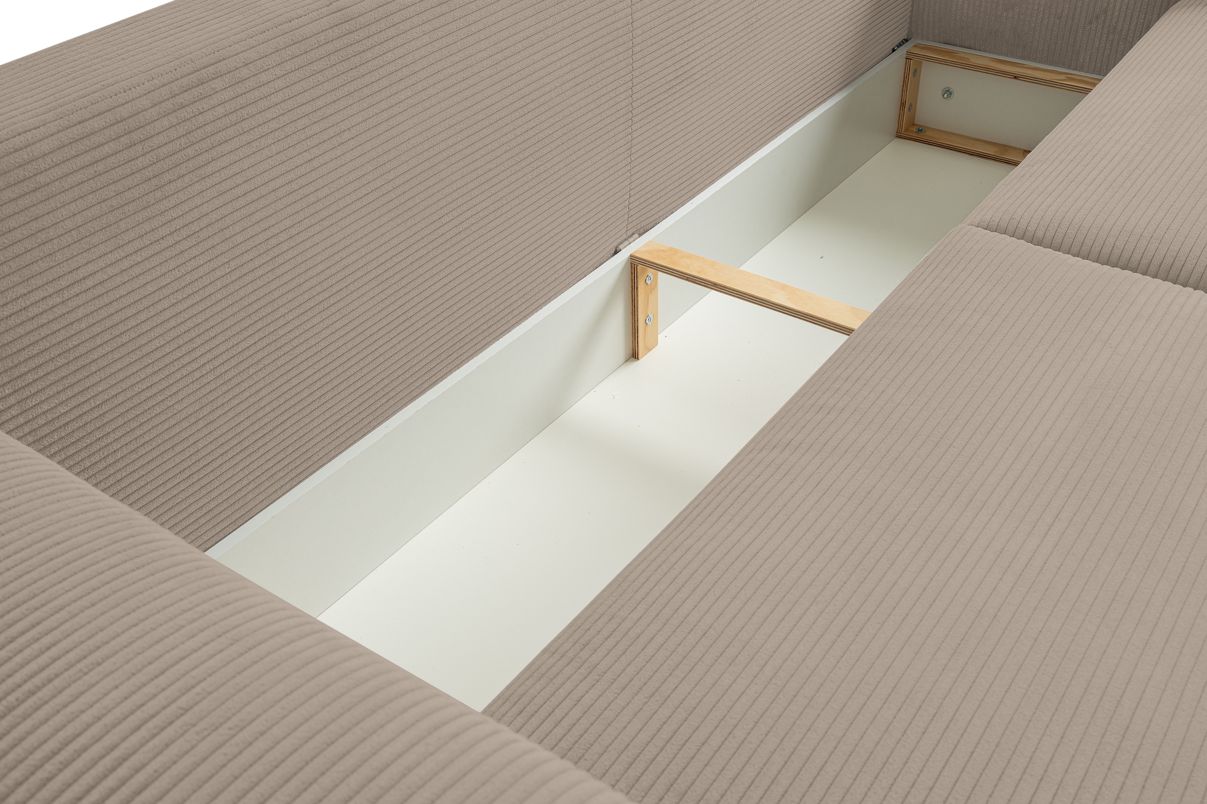 WERK2 Schlafsofa »Lima, inkl. Bettkasten, Breite 245 cm«