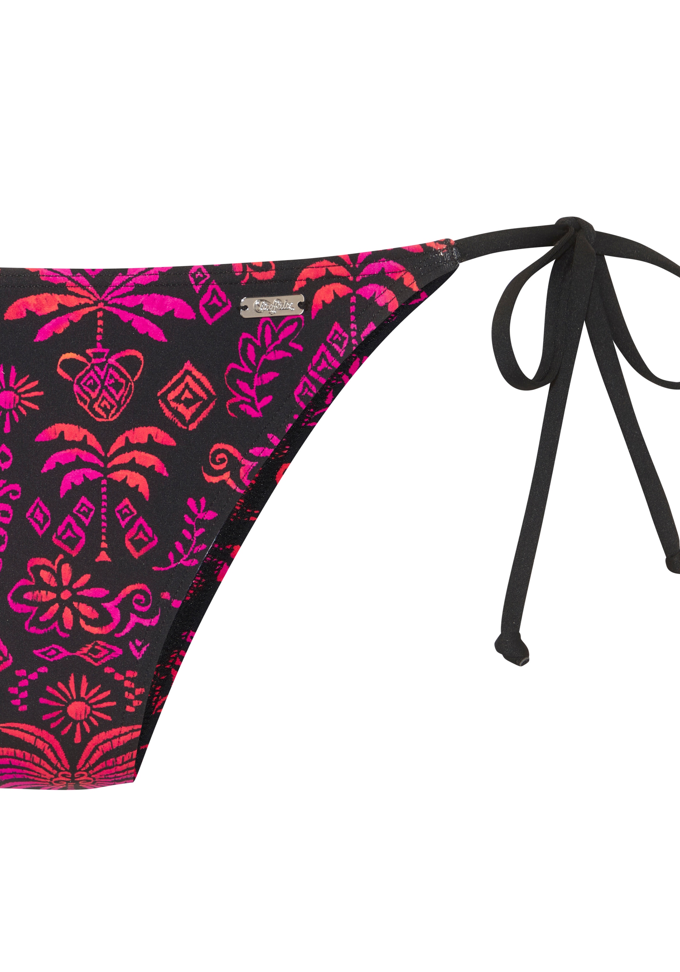 Buffalo Bikini-Hose »Paloma« im trendigen Palmenmotiv mit kontrastfarbenen Details