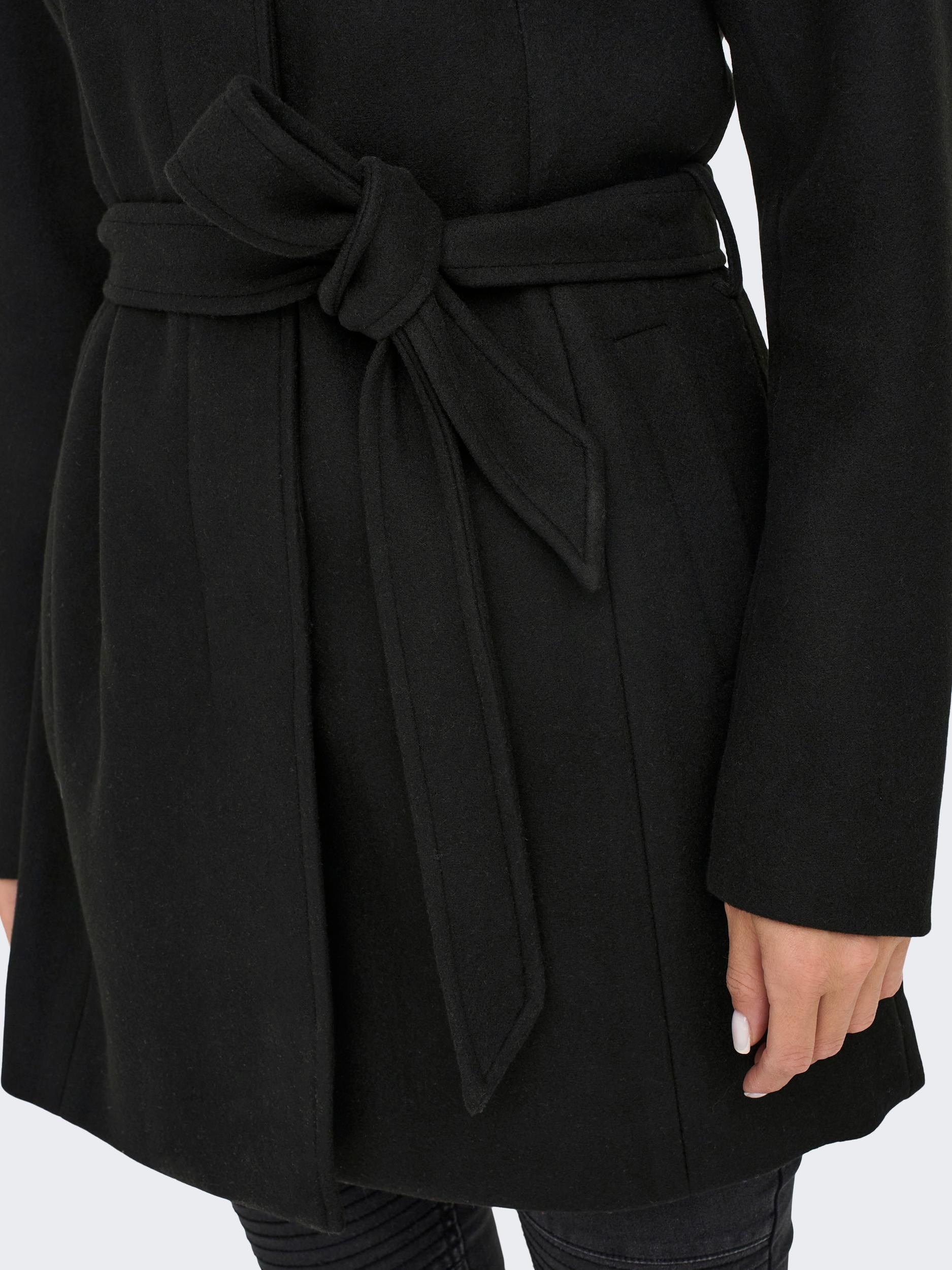 ONLY Kurzmantel »ONLEMMA HOODED BELT COAT OTW«