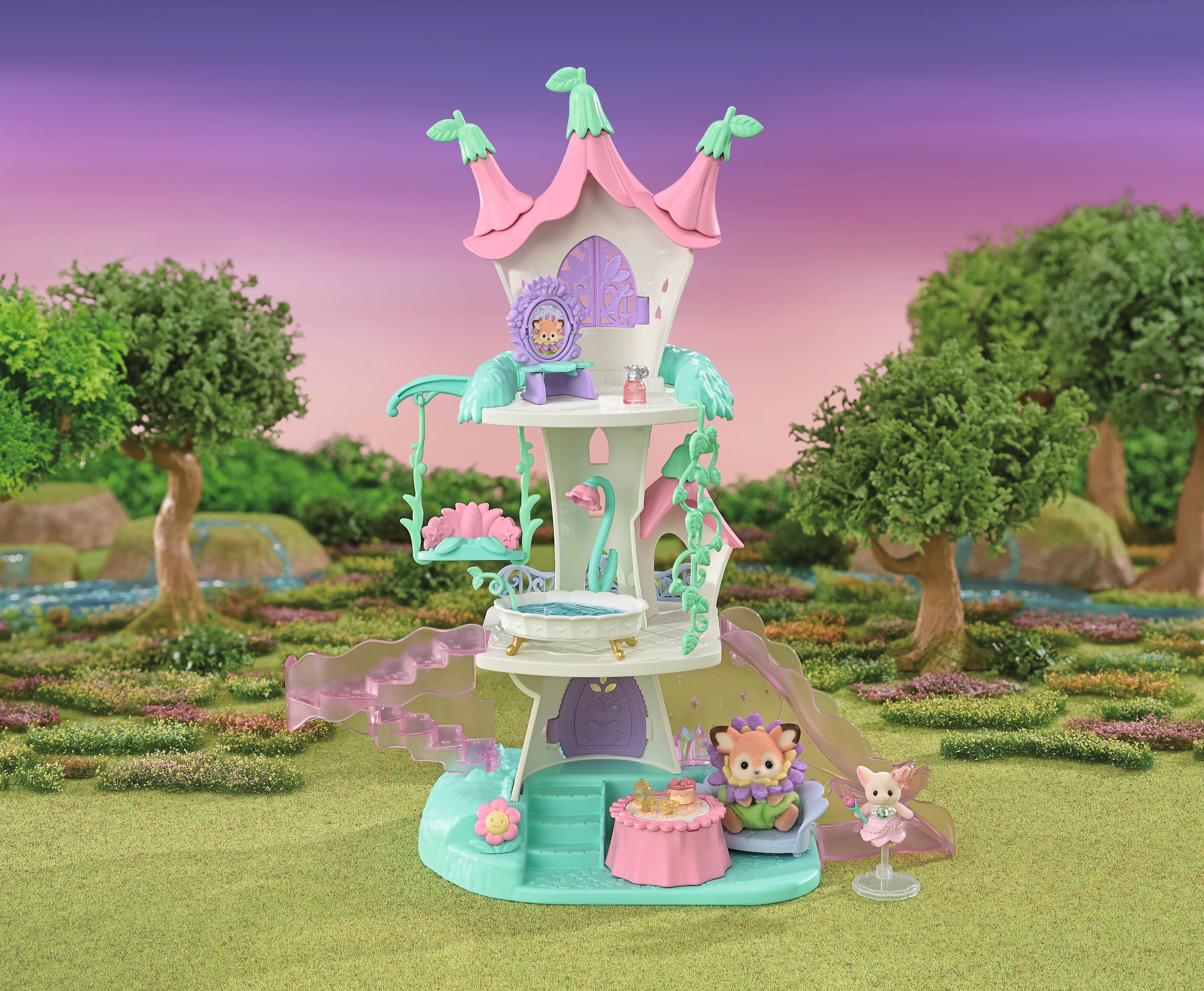 Sylvanian Families Spielwelt »Magischer Märchenturm mit Figuren«