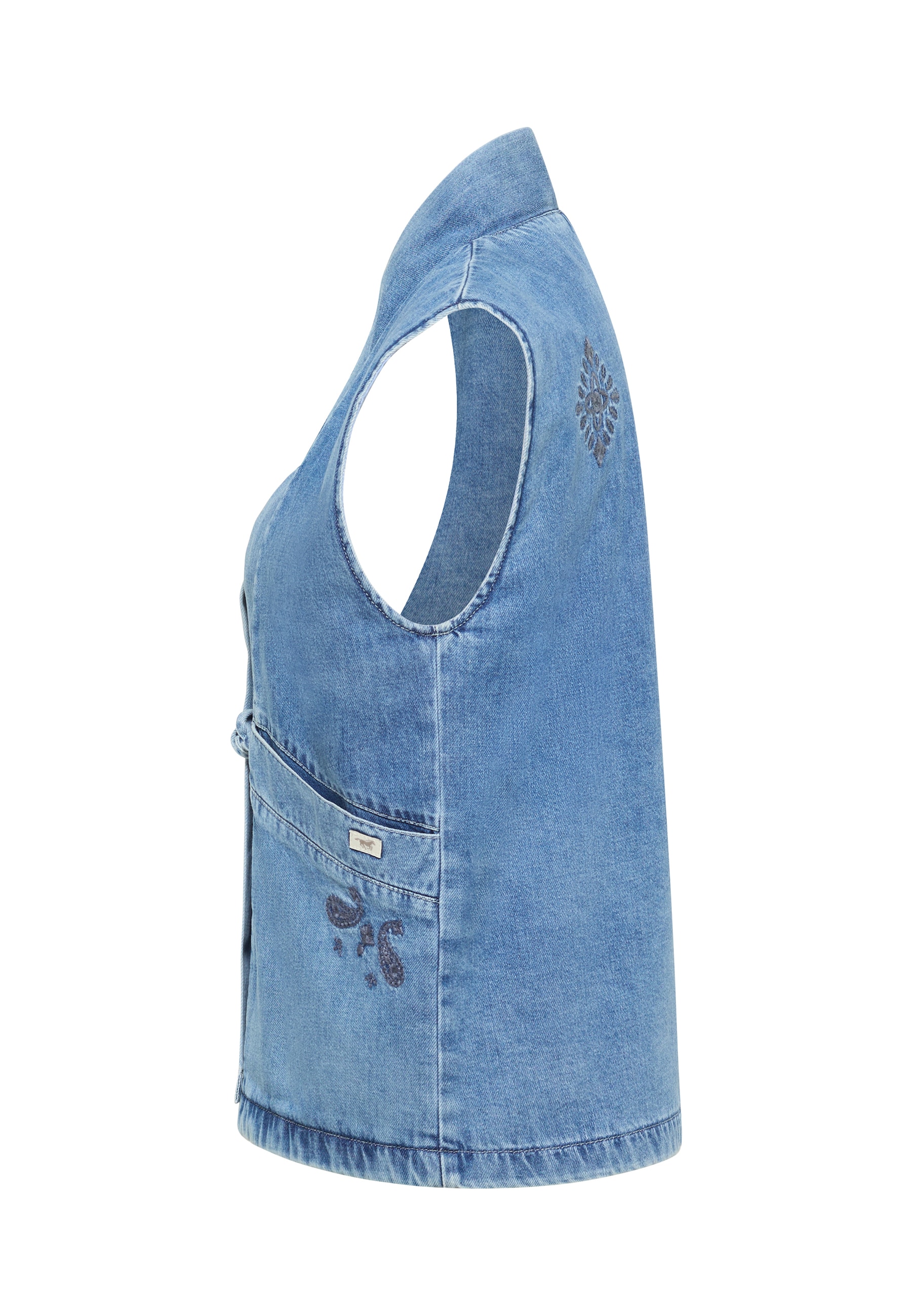 MUSTANG Kurzweste »Damen Style Gillian Denim Vest«