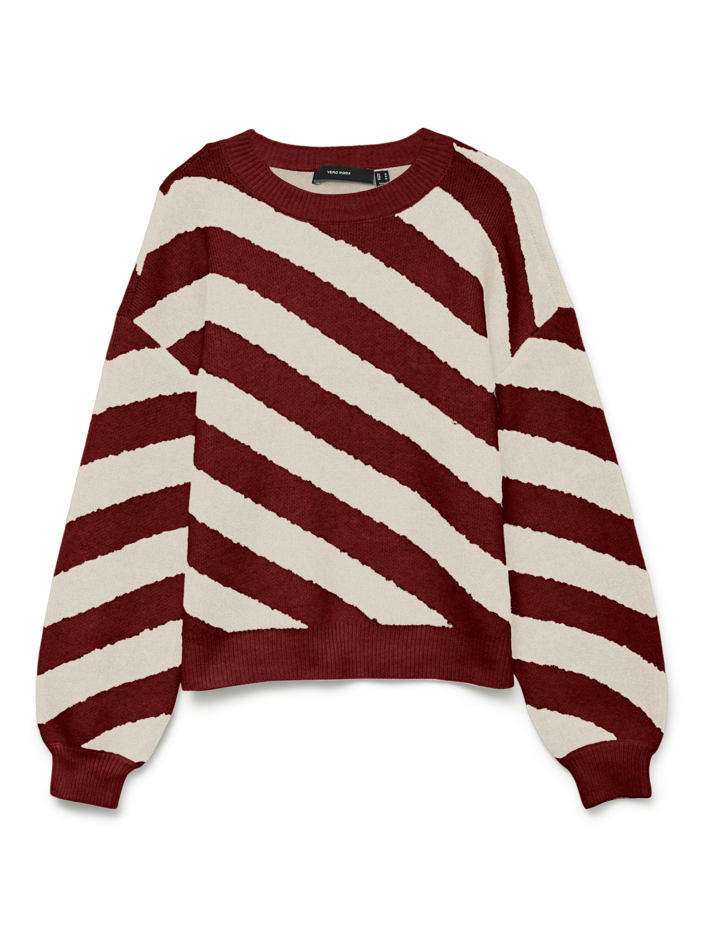 Vero Moda Rundhalspullover »VMLARA LS O-NECK PULLOVER GA BOO REP«