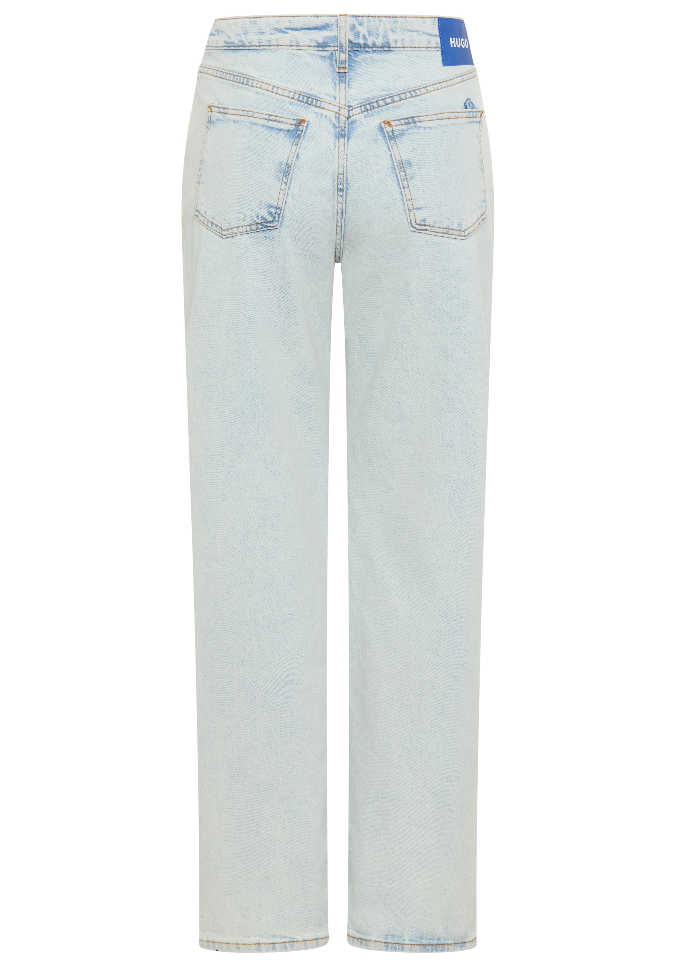 HUGO Blue Straight-Jeans »Elyah« Mid Rise, extralang