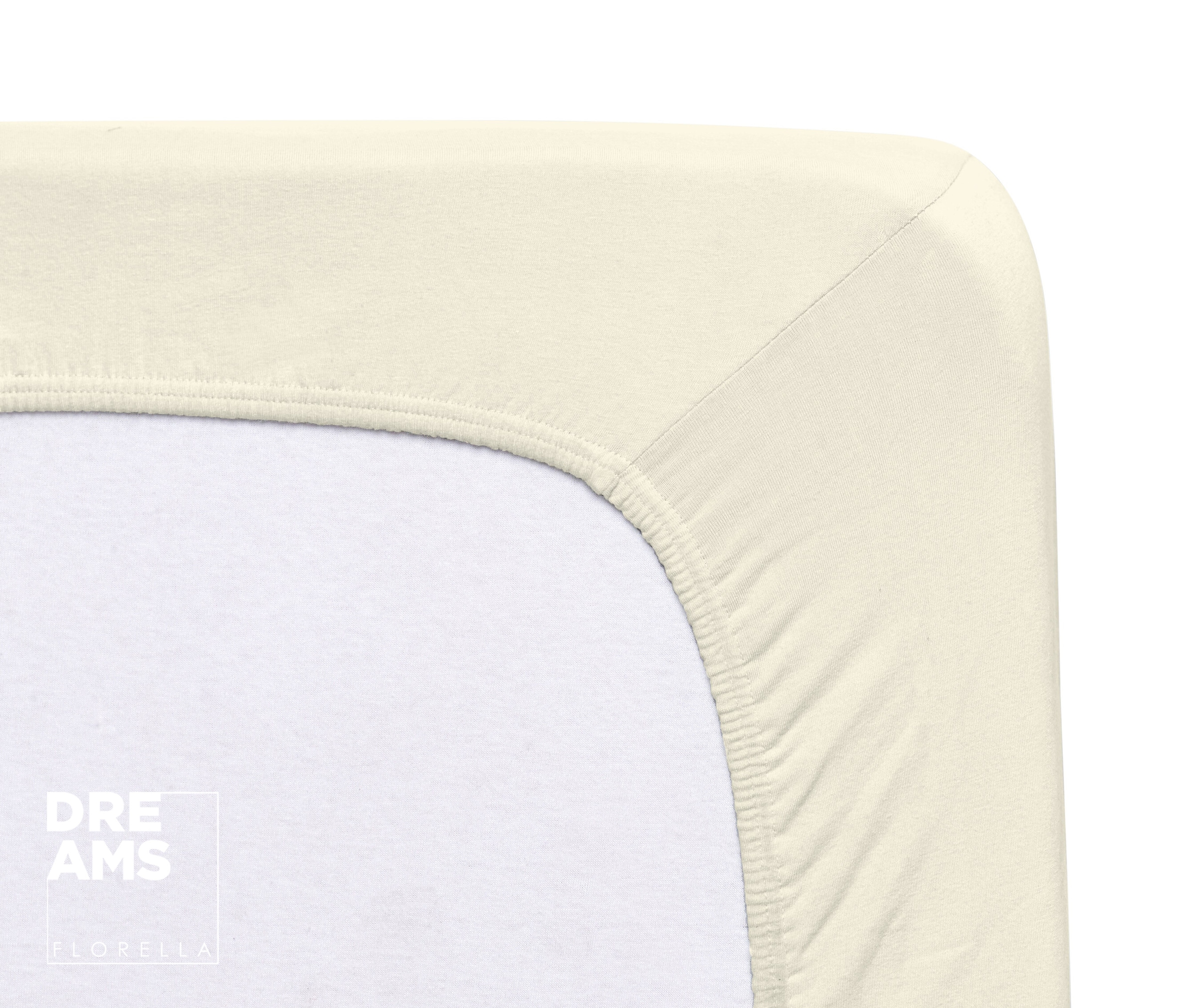 Florella Spannbettlaken »Avance Jersey Elastan, mit Rundum-Gummi«, für Matratzenhöhe bis 25 cm geeignet