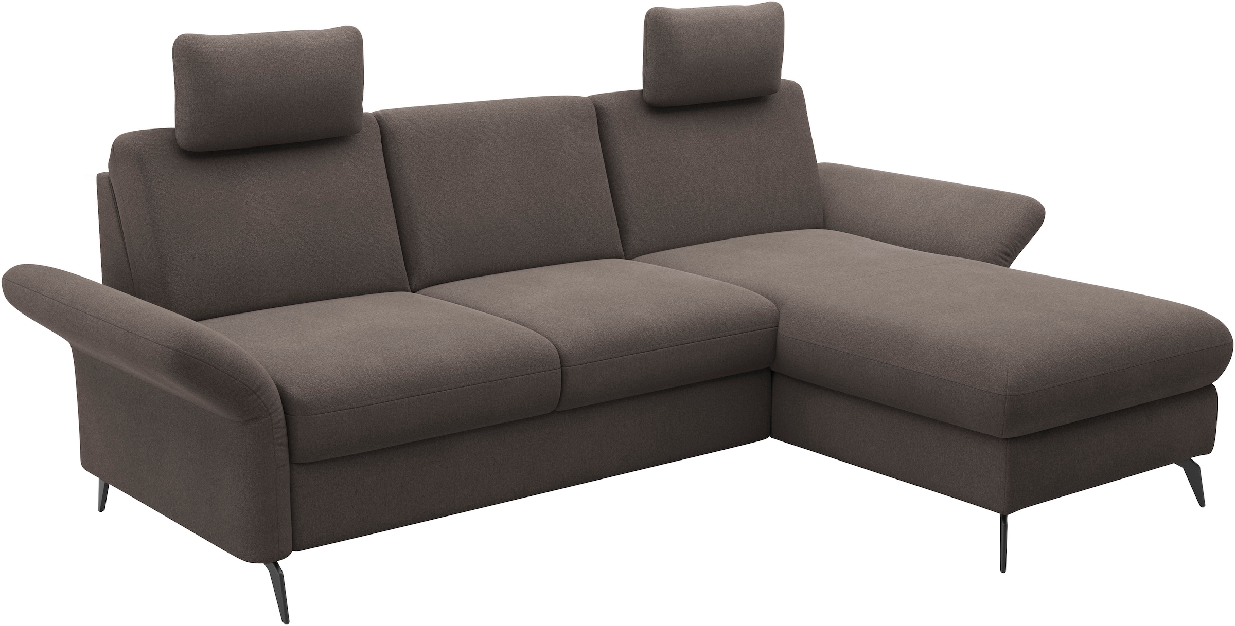 Home affaire Ecksofa »Rochelle«, wahlweise mit Bettfunktion, Bettkasten und Armteilverstellung