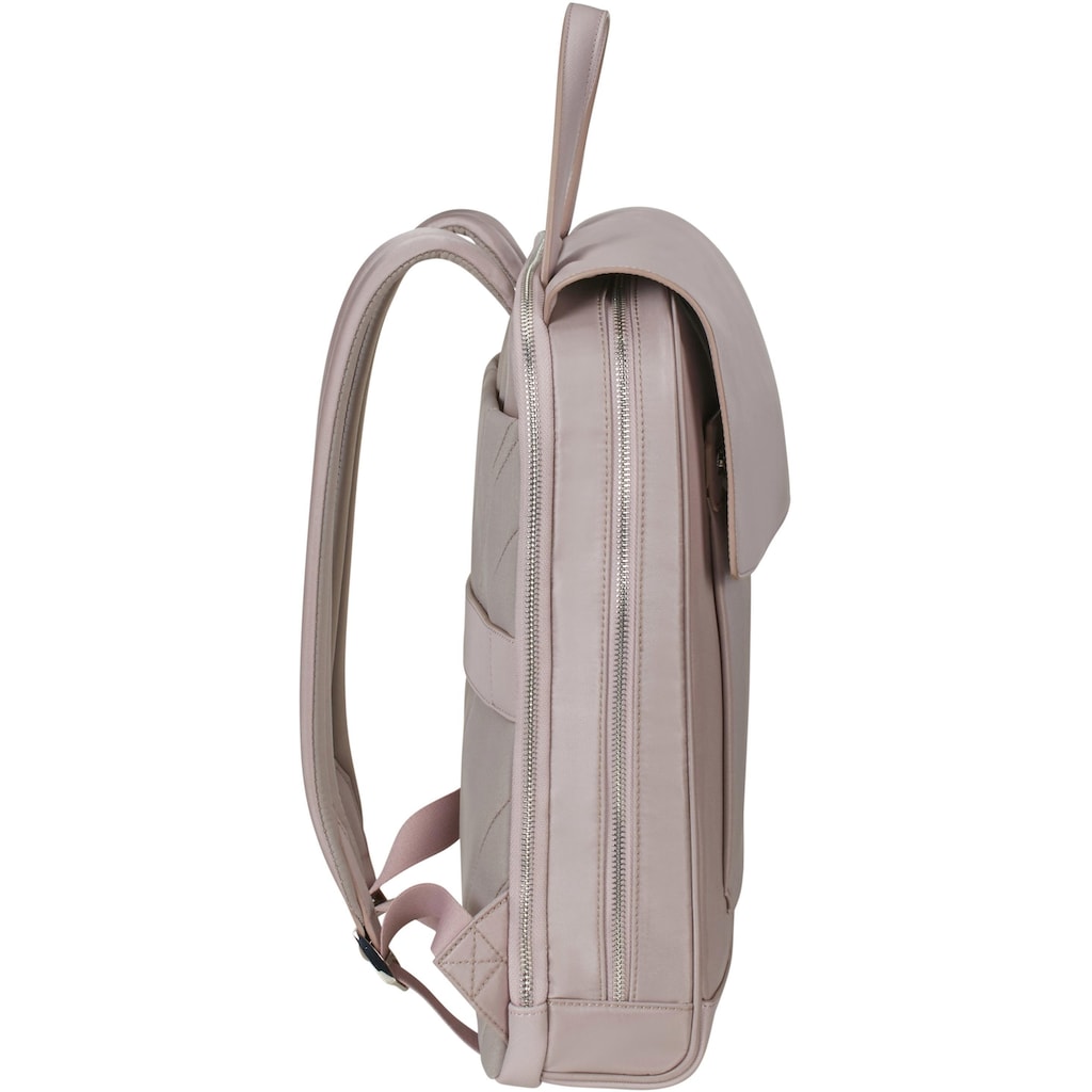 Samsonite Laptoprucksack »Zalia 2.0 Flap, stone grey«