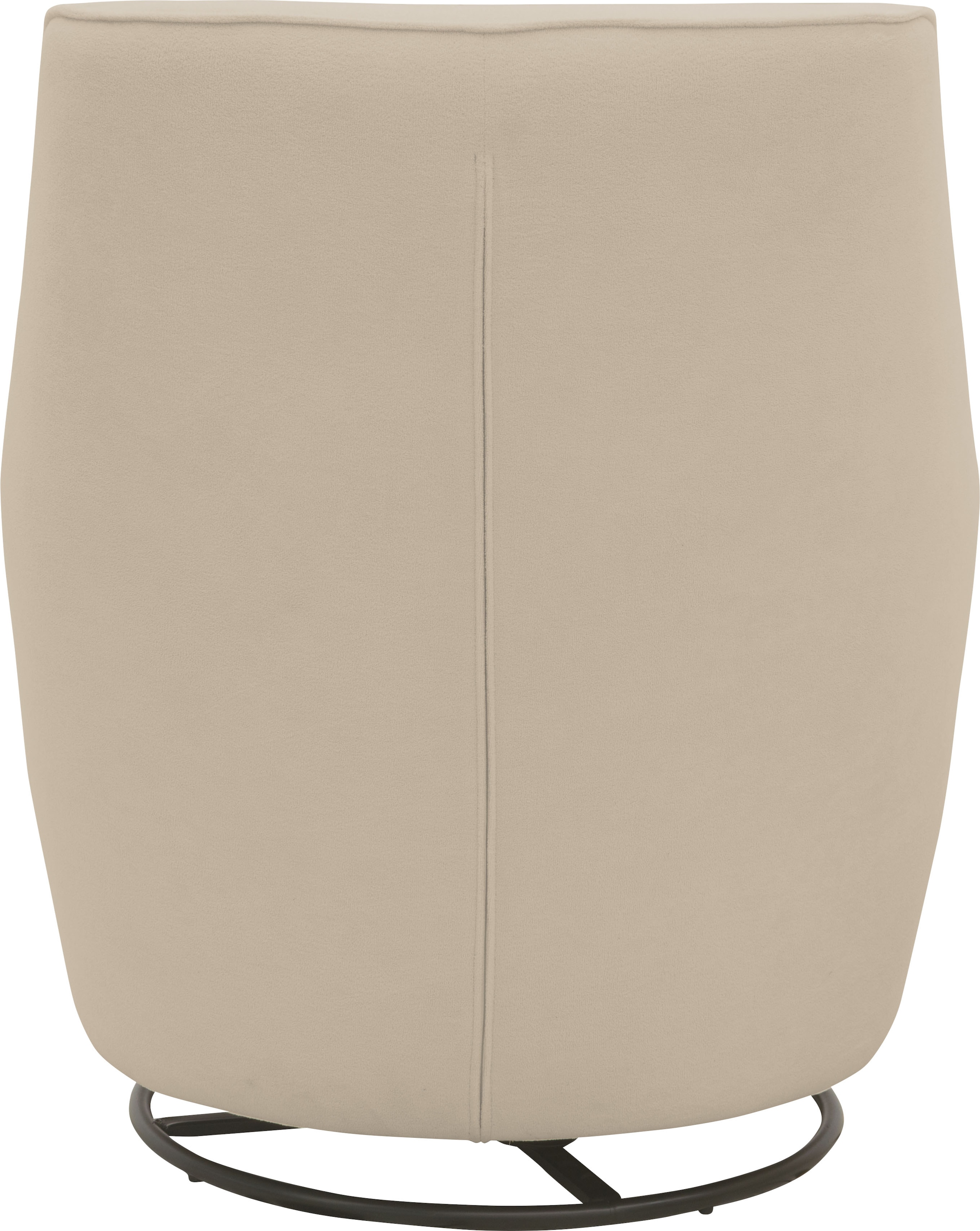 INOSIGN Drehsessel »HETTY, Drehsessel mit Wippfunktion, Lese-Sessel in Cord und Microfaser« 1 Stk. tlg. mit Federkern, auch im Set mit passendem Hocker