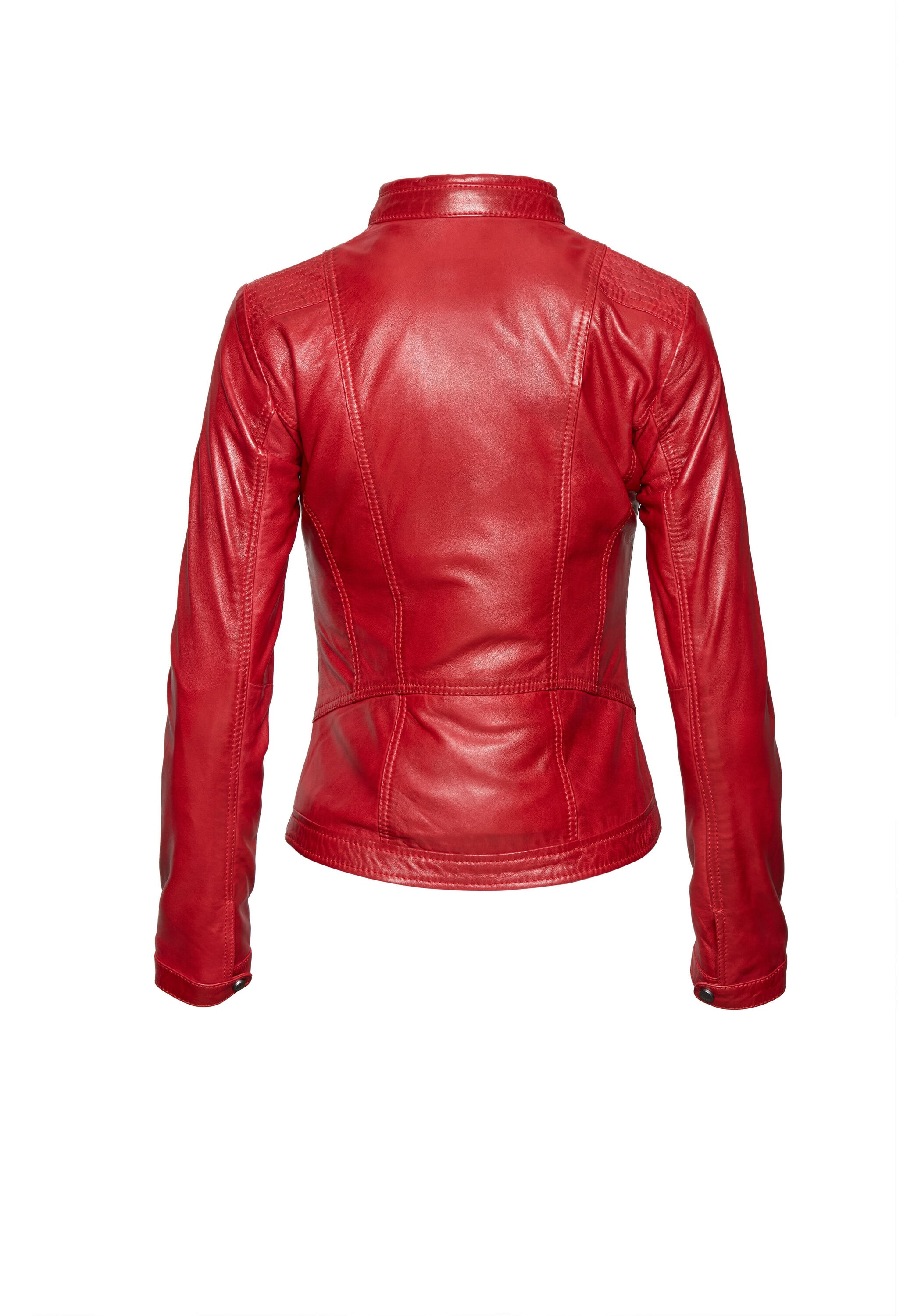 bugatti Lederjacke »BULady-121« ohne Kapuze aus hochwertigem Leder