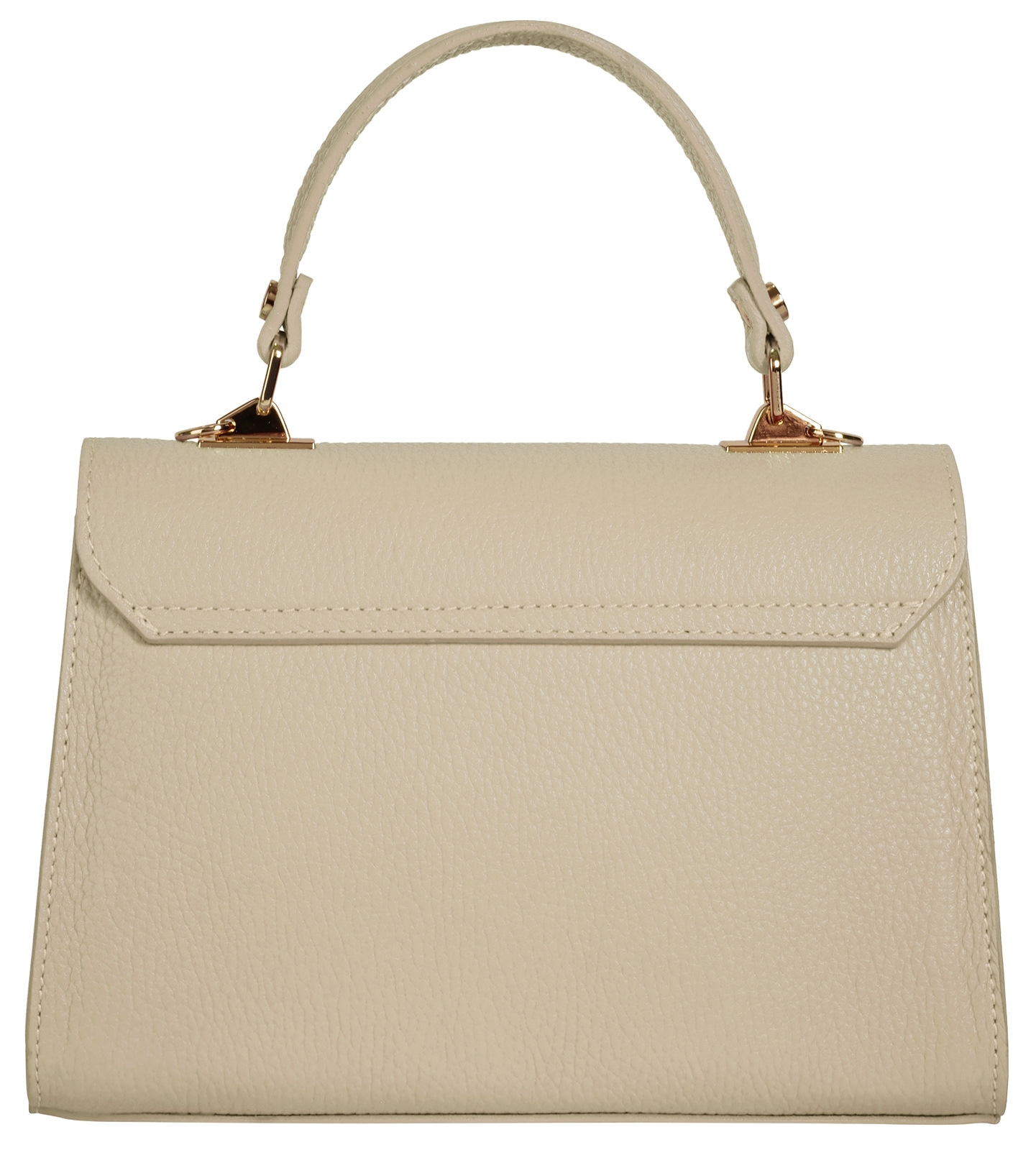 Cluty Henkeltasche echt Leder, Made in Italy