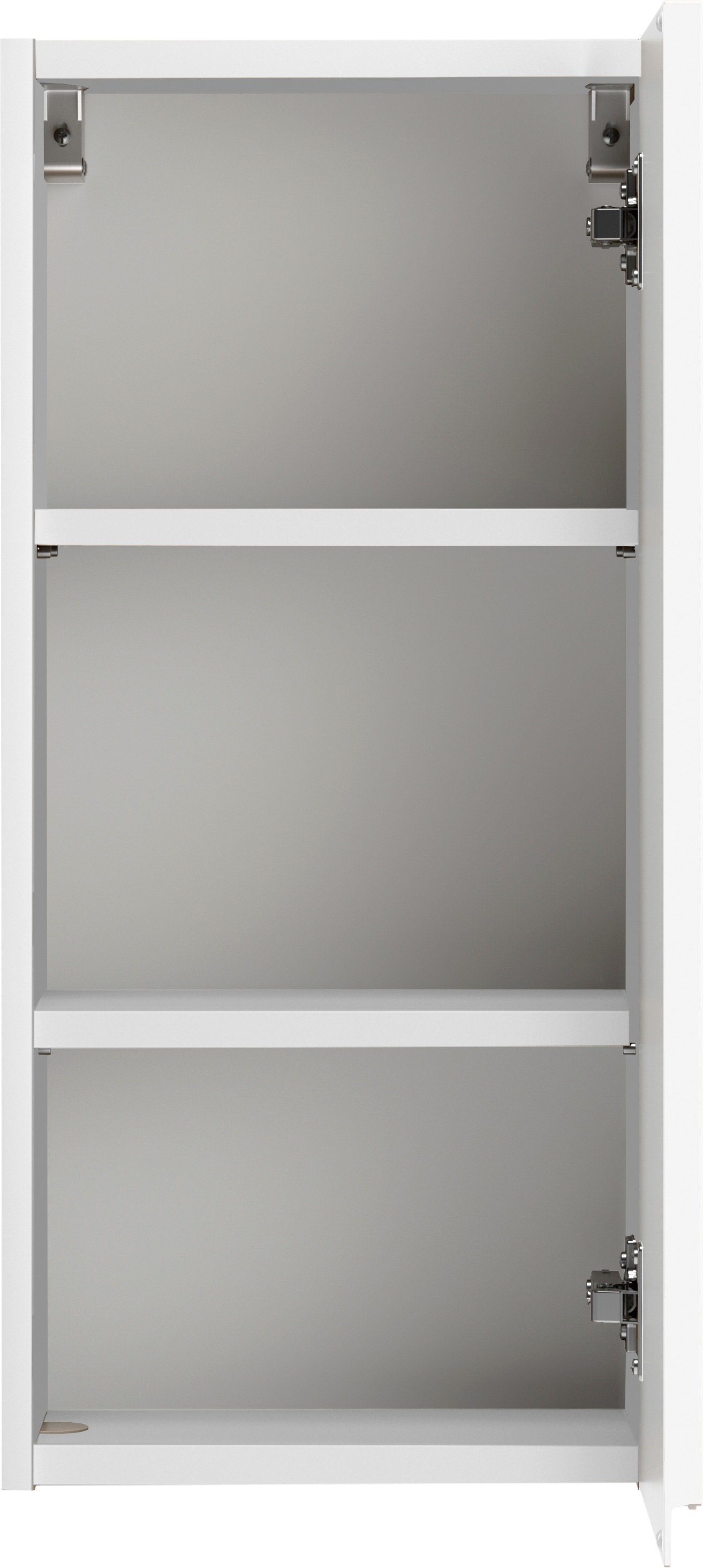 welltime Hängeschrank »CABO, gedämpfte Scharniere« matt weiß, griffloses Design, reversibel