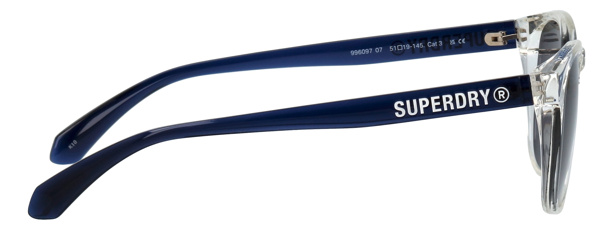Superdry Sonnenbrille »Modell 996097« Form Karree/Soft, Logoschriftzug auf Bügel, Injectionfassung