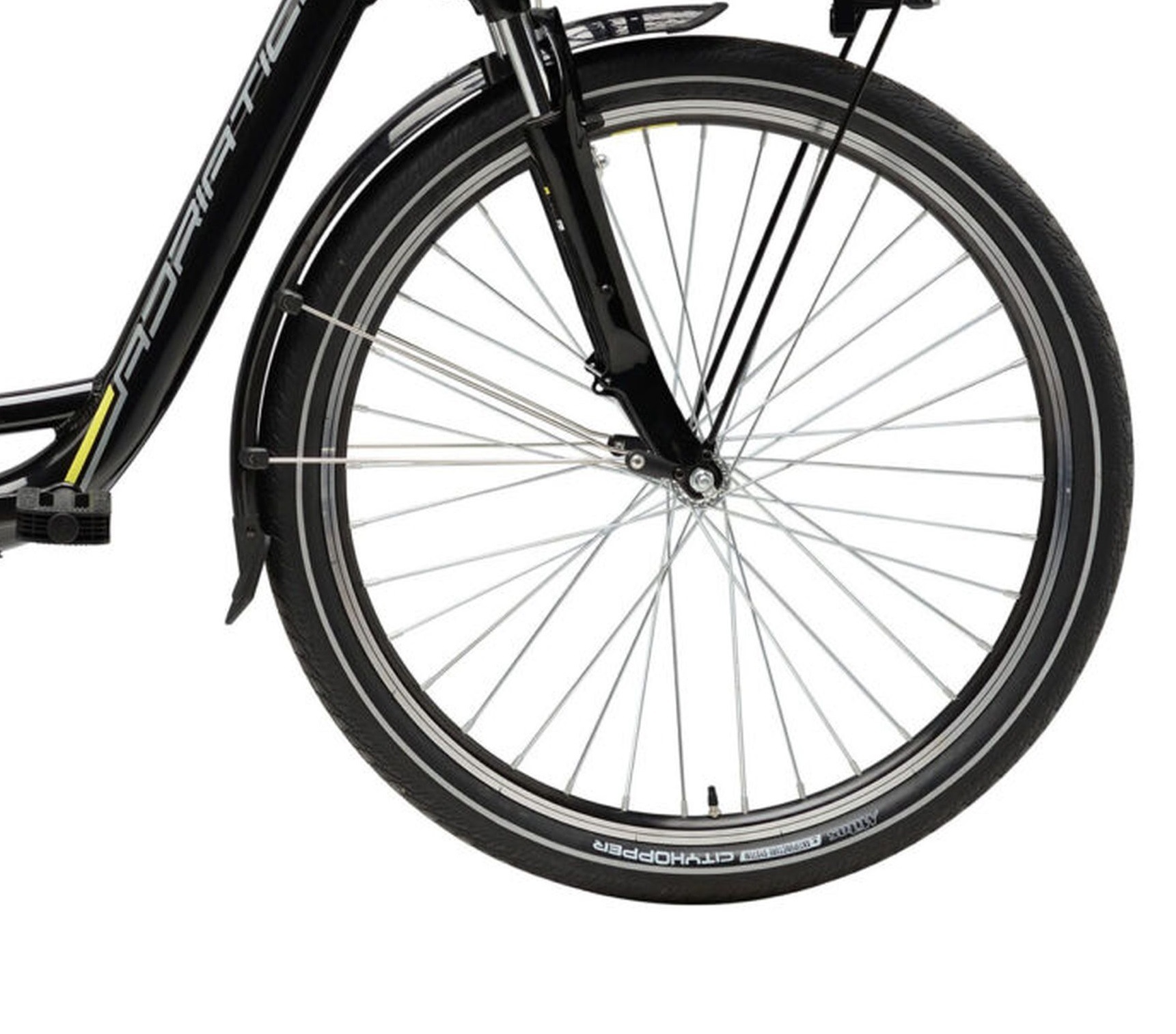 Adriatica E-Bike »Elektro-Cityike E2 26 Zoll, Black«